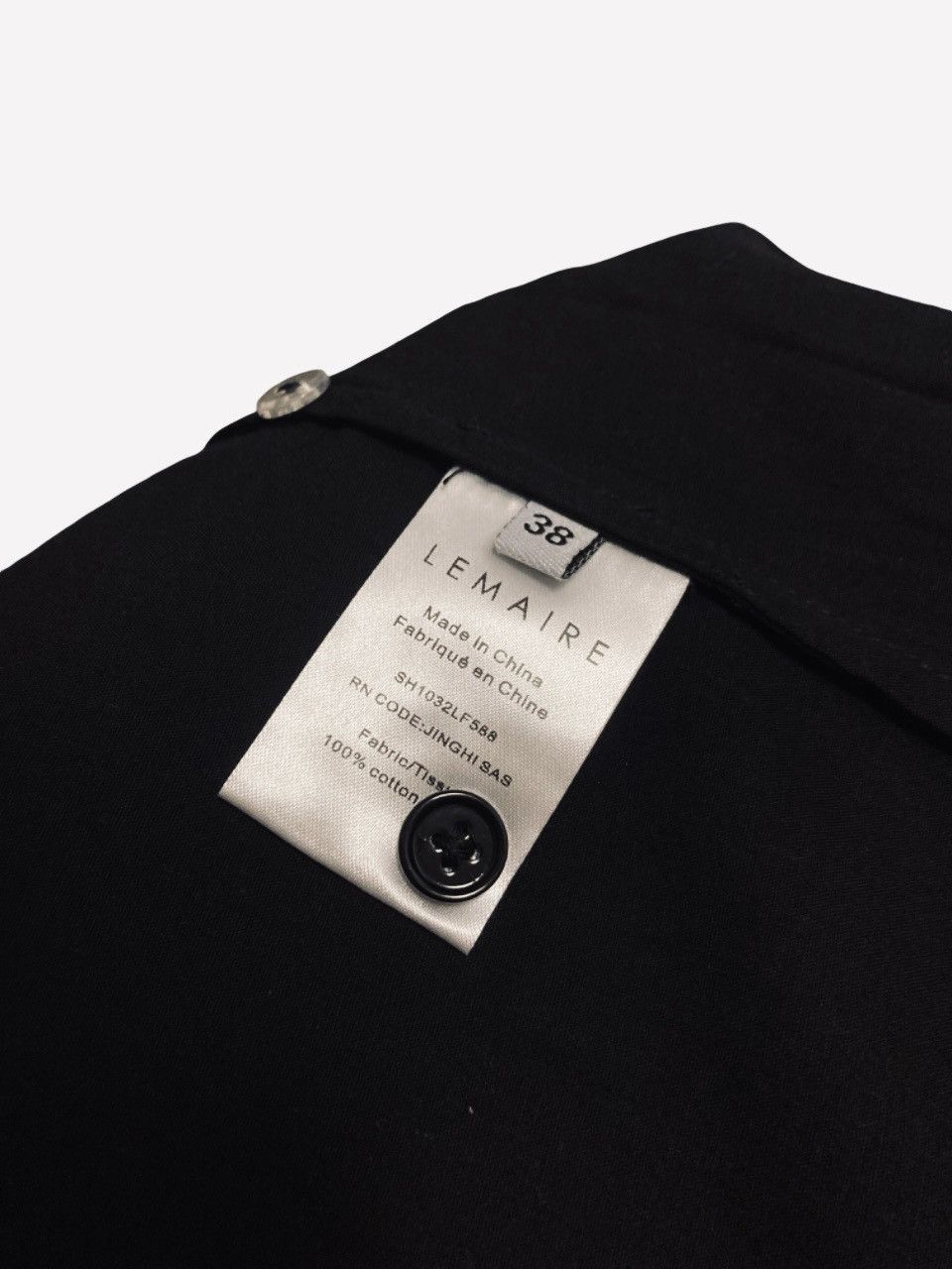 Lemaire Twisted shirt with a long collar Size S / US 4 / IT 40 - 4 Thumbnail