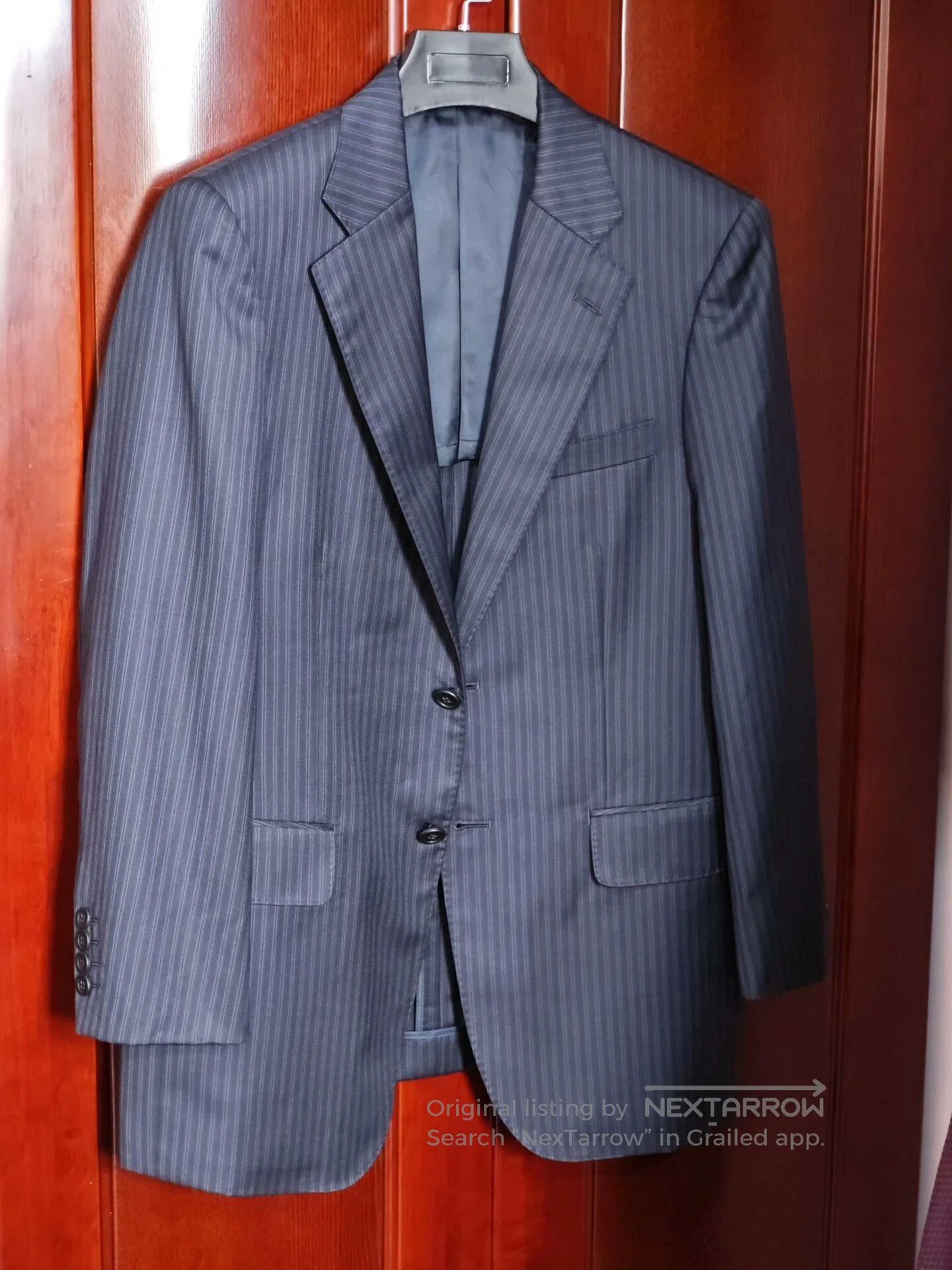 Japanese Brand Custom Wool Blend Dormeuil Suit. Size US S / EU 44-46 / 1 - 1 Thumbnail