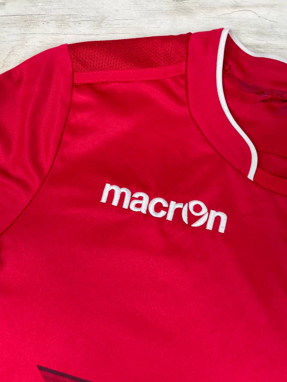 Vintage Macron Albania 2016 2017 Home Shirt Soccer Jersey Size US S / EU 44-46 / 1 - 5 Thumbnail