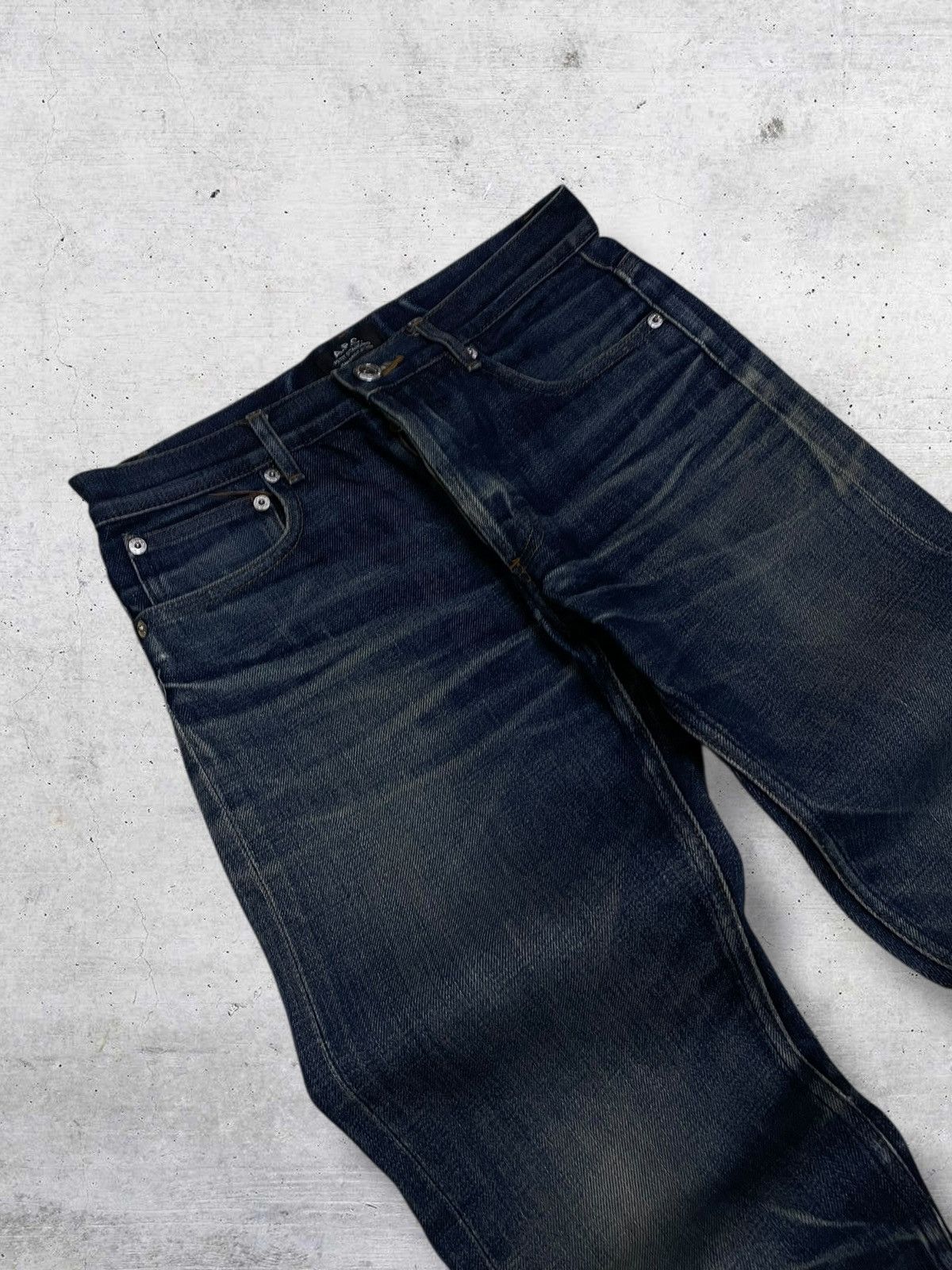 A.P.C. VINTAGE A.P.C DESIGNER PETIT STANDARD OG SELVEDGE DENIM 90S Size US 28 / EU 44 - 7 Thumbnail