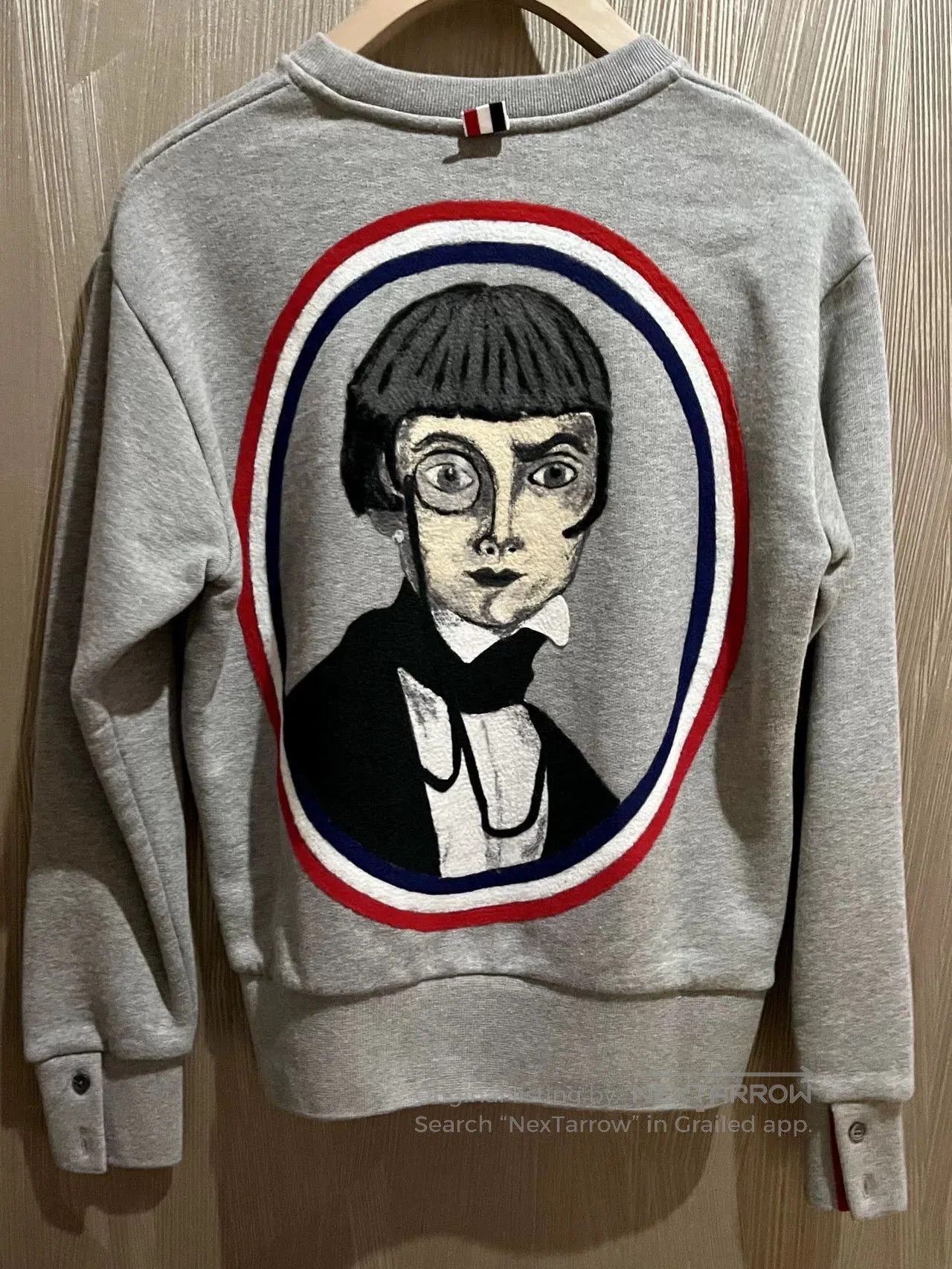 Thom Browne Thom Browne Classic Sweatshirt with Stripes. Size US XXS / EU 40 - 1 Thumbnail