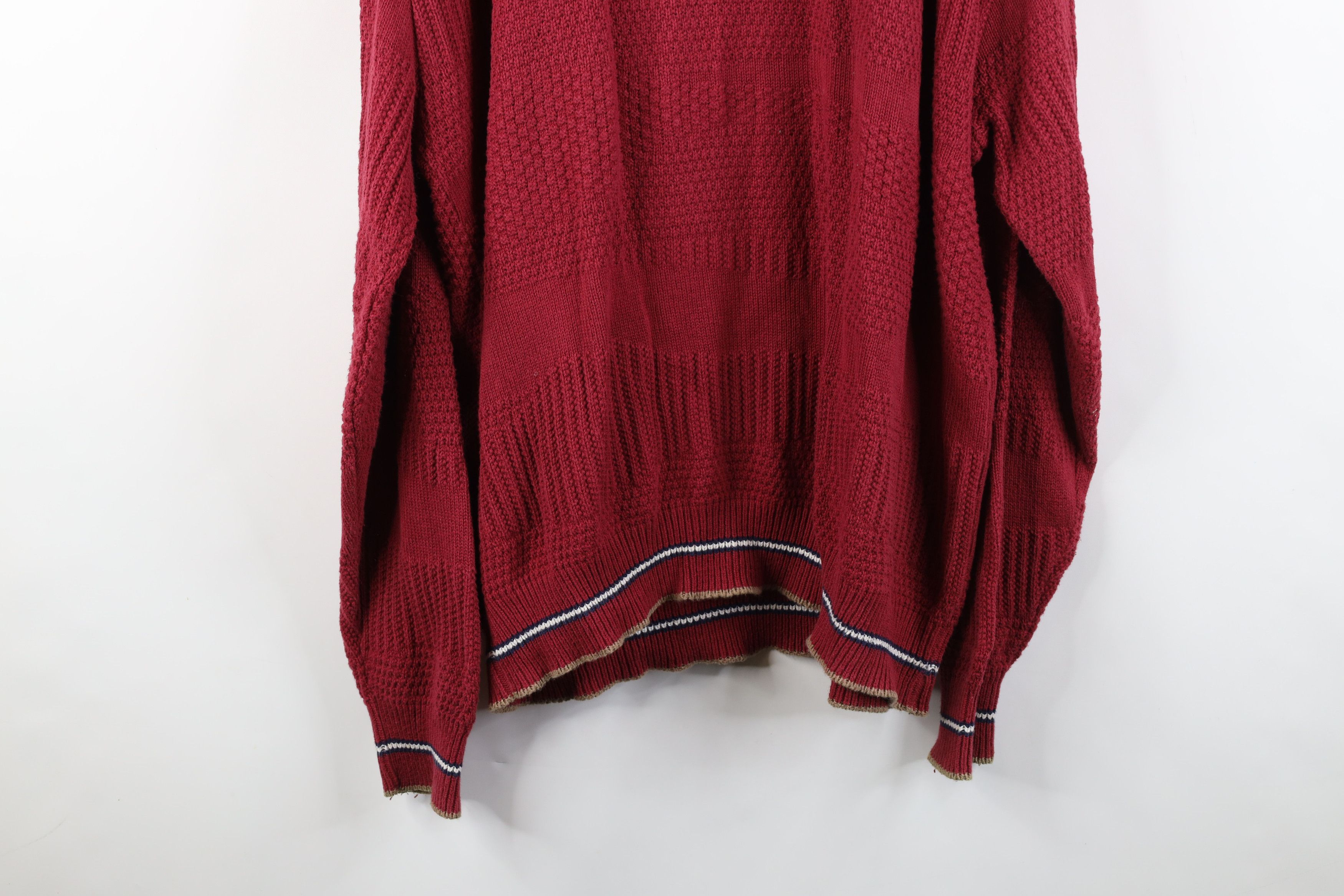 Vintage Vintage 90s Streetwear Golf All Over Print Knit Sweater USA Size US XXL / EU 58 / 5 - 13 Thumbnail