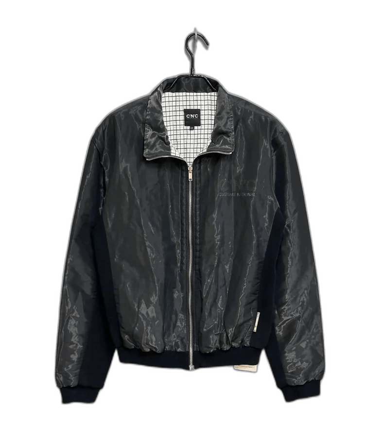 Anonymous Club Designer Black Jacket with Zipper Closure Size US XXL / EU 58 / 5 - 1 Thumbnail