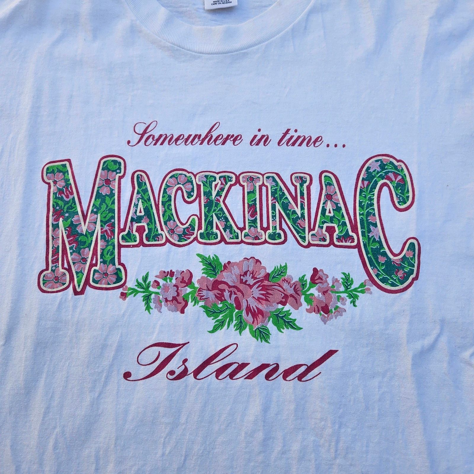 & Other Stories Vintage Mackinac Island Travel Tee Single Stitch Size Large Size US L / EU 52-54 / 3 - 2 Thumbnail