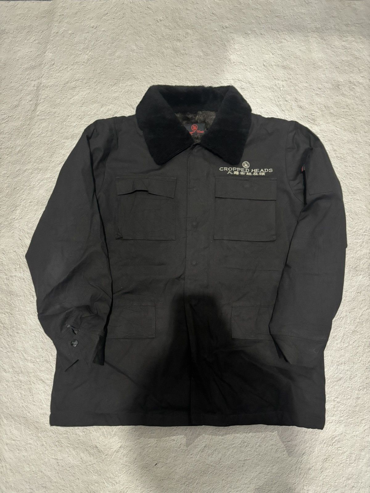 Japanese Brand Cropped heads japan souvenir m65 jacket Size US L / EU 52-54 / 3 - 3 Thumbnail