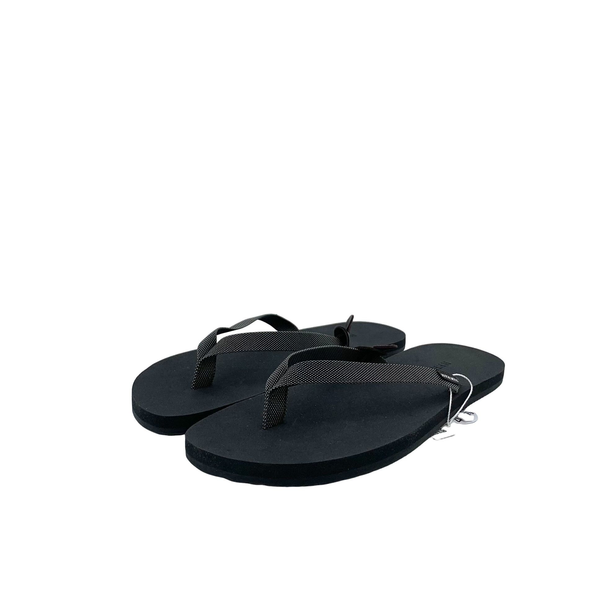 Hermes Hermes Black Canvas Strap Sandals Size 42 Size US 9 / EU 42 - 1 Thumbnail