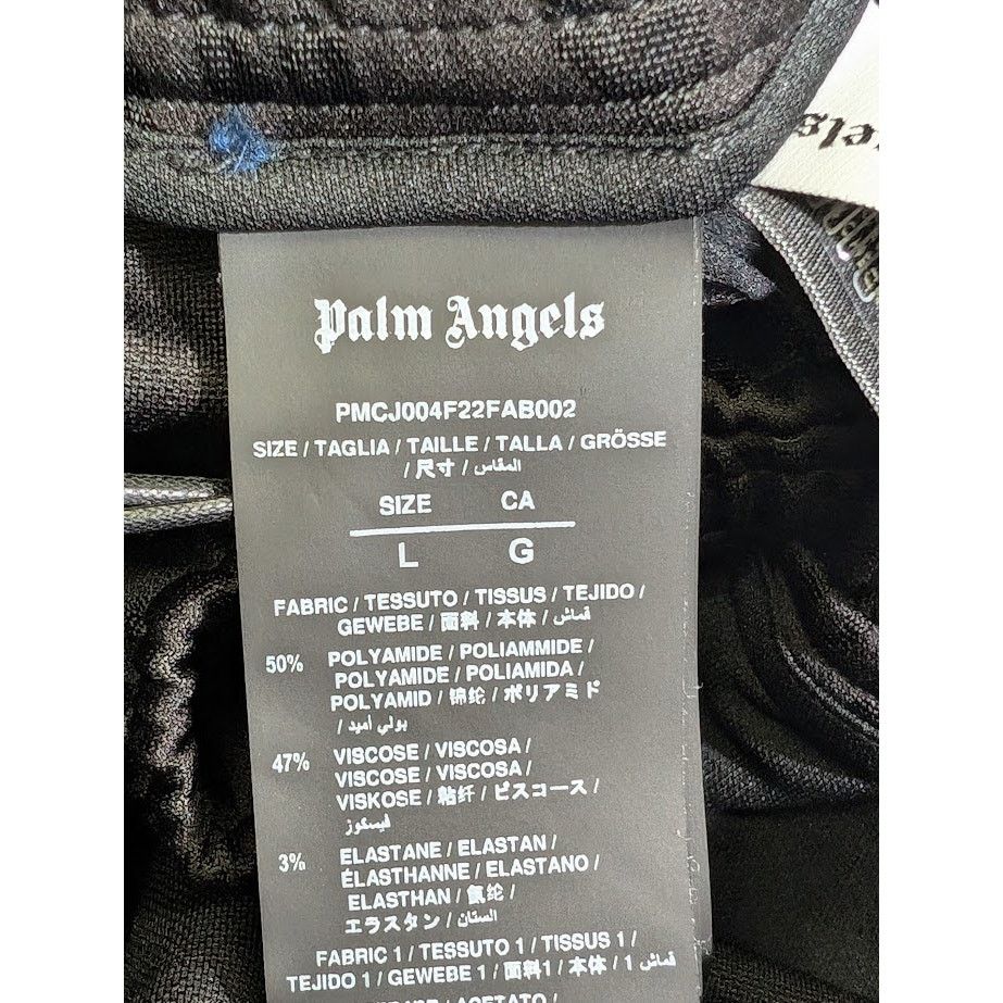 Palm Angels o1rshd1 Tuxedo Leopard Track Pants in Black White Size US 34 / EU 50 - 16 Thumbnail