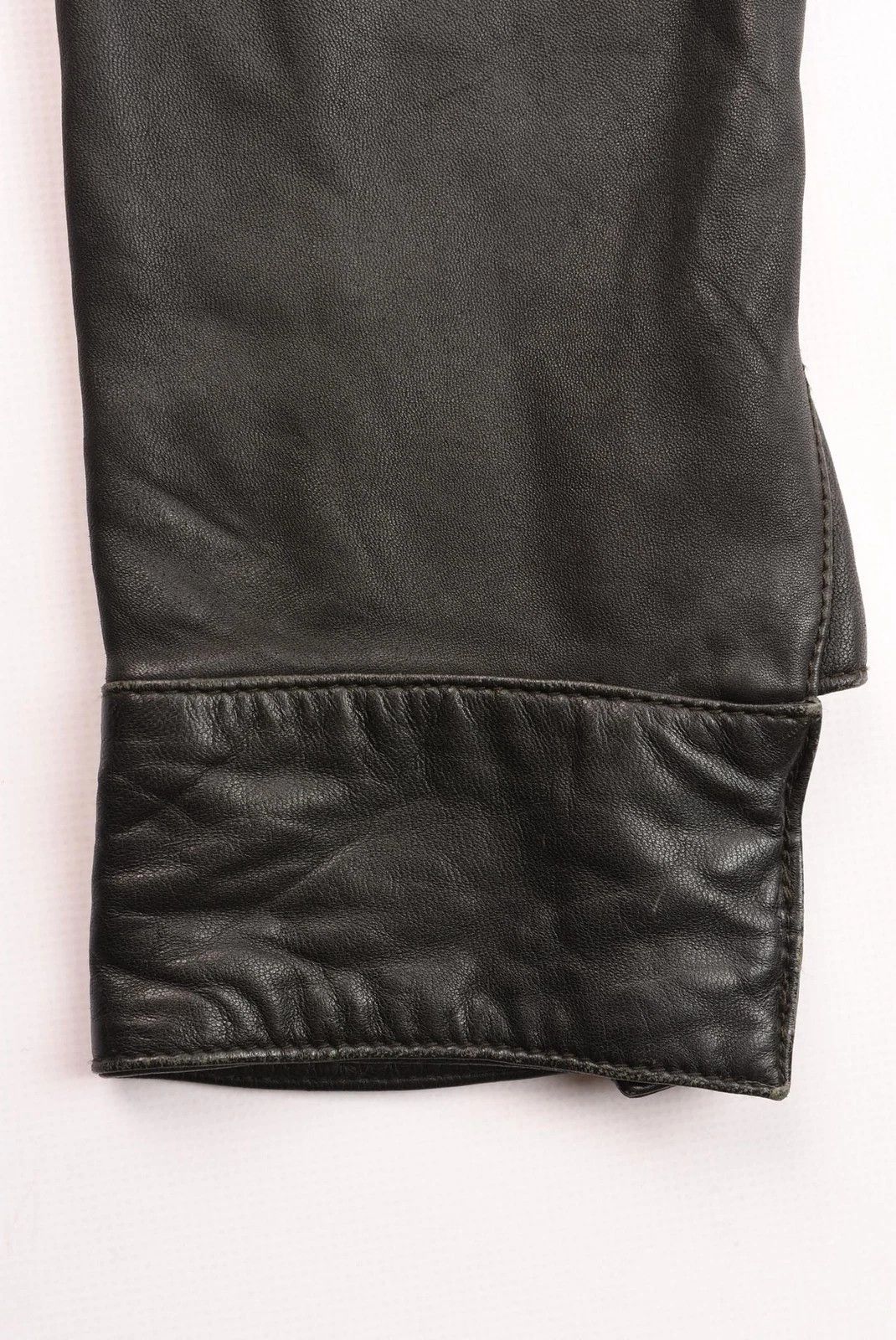 Allsaints All Saints Stearn Jacket Genuine Leather Bomber Black Size M Size US M / EU 48-50 / 2 - 6 Thumbnail