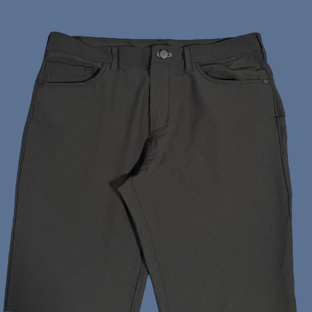 Vintage Public Rec Pants Mens 33x31 Black Tech Performance Chino 5 Pocket Stretch Casual Size US 33 - 1 Thumbnail