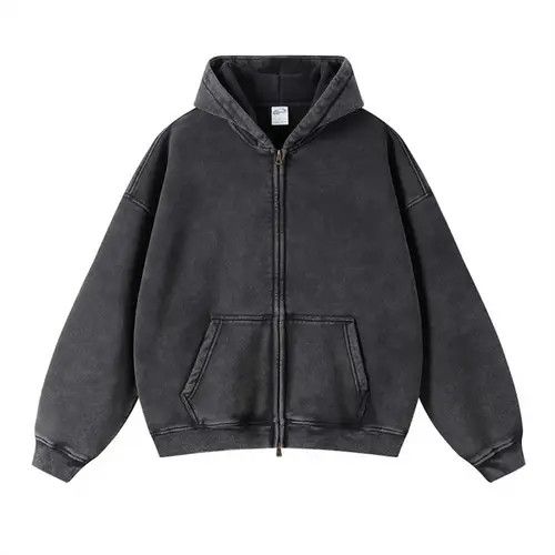 VIBE Vintage Street Aged Hooded Sweatshirt Size US M / EU 48-50 / 2 - 6 Thumbnail