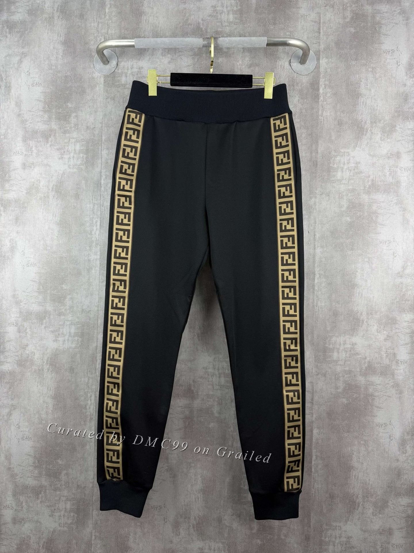 Fendi Fendi Double F Monogram Print Sweatpants Size US 28 / EU 44 - 1 Thumbnail