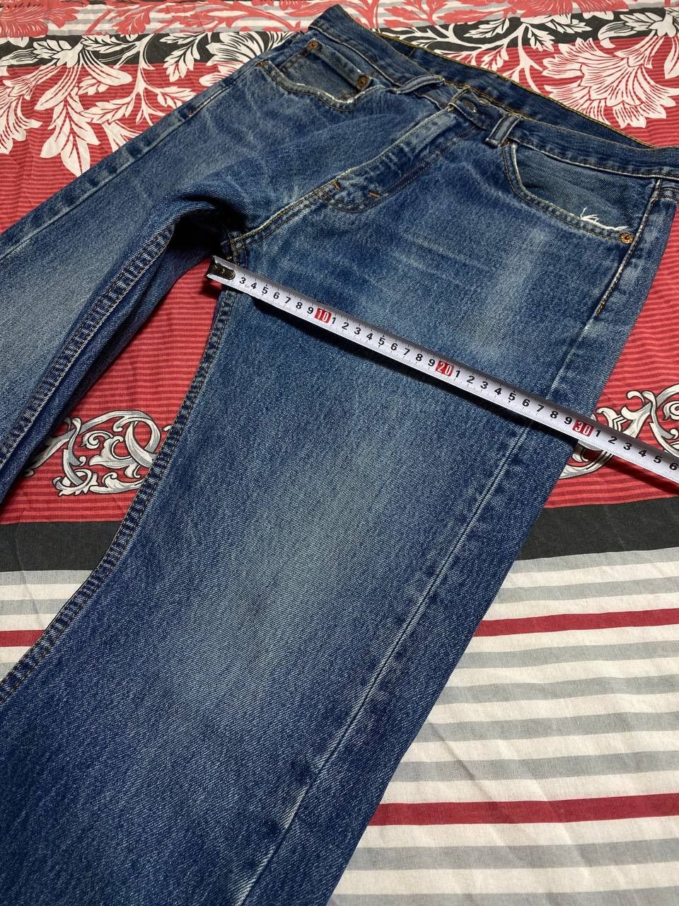 Levi's × Vintage Vintage Levi's 505 Signature Released Hem Jeans Size US 34 / EU 50 - 22 Thumbnail