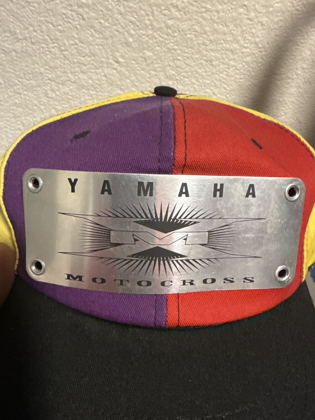 Yamaha Vintage Yamaha motocross promo hat Size ONE SIZE - 1 Thumbnail