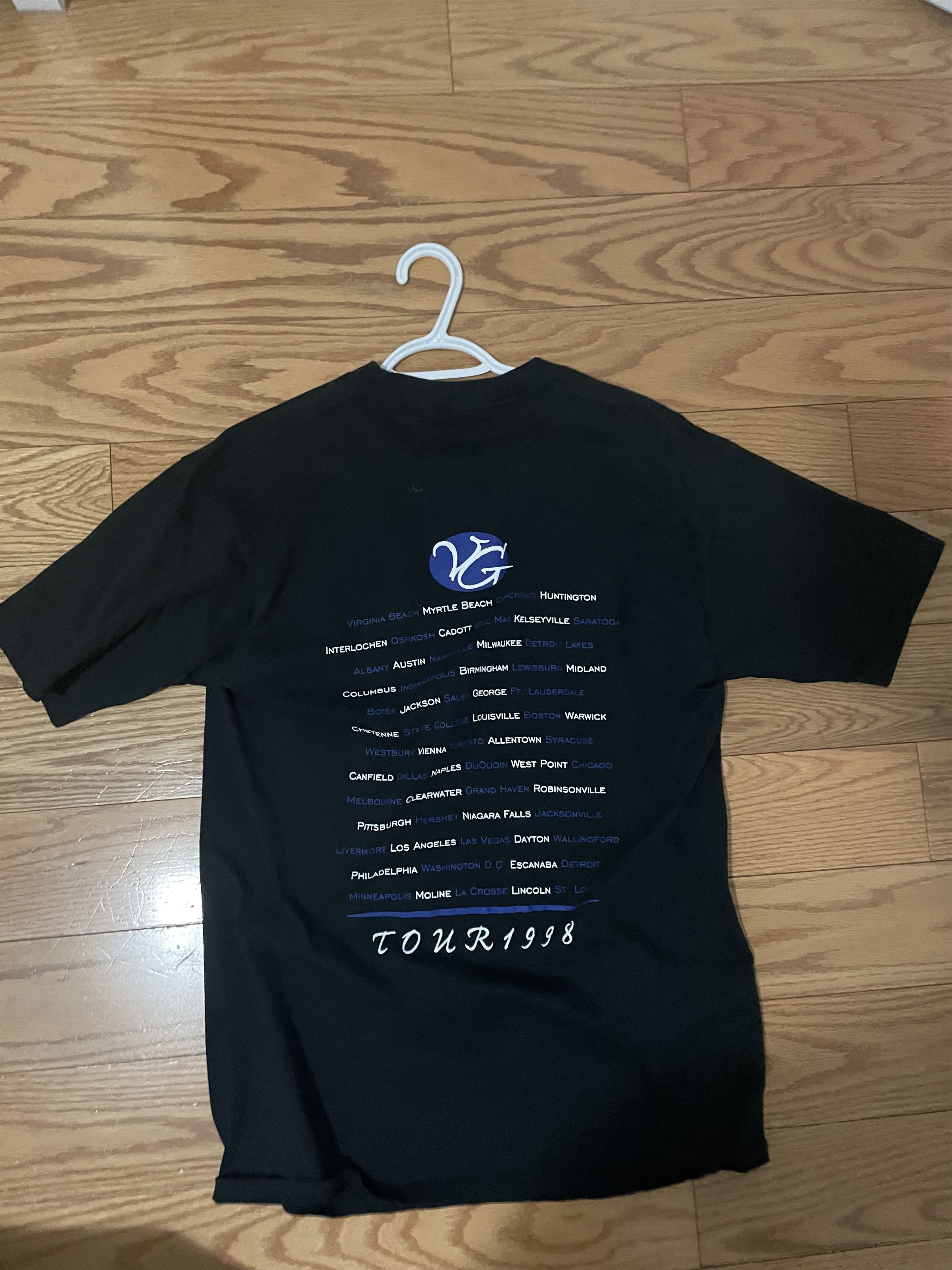 Vintage vince gill graphic tee 1998 tour shirt Size US M / EU 48-50 / 2 - 3 Thumbnail