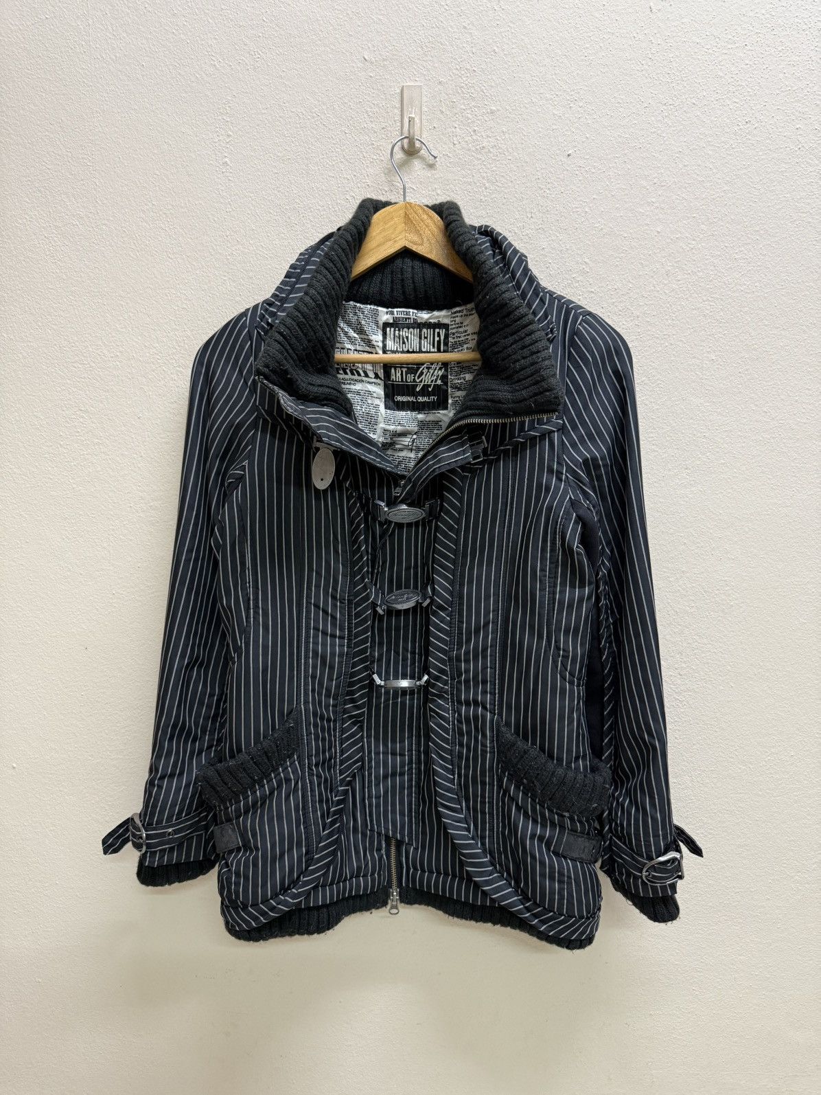 Japanese Brand Maison Gilfy LGB style Bondage Jacket Size XS / US 0-2 / IT 36-38 - 22 Thumbnail