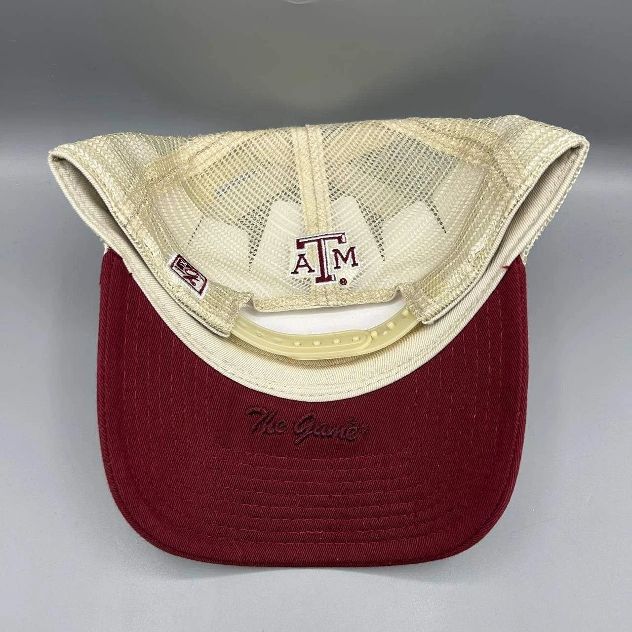 The Game Vintage Texas A&M Aggies Trucker Hat Men NCAA Snap Back Size ONE SIZE - 7 Thumbnail