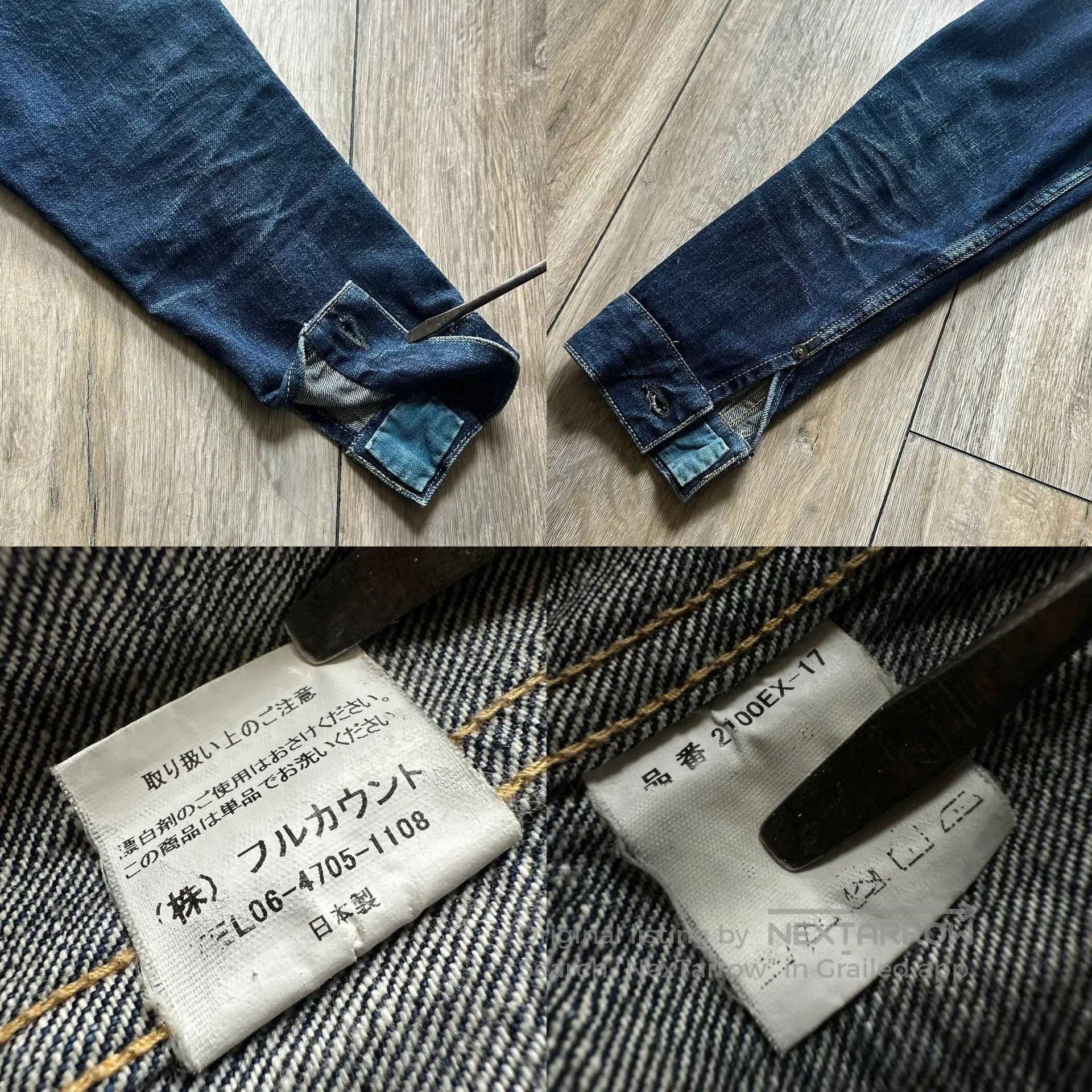 Full Count & Co. FULLCOUNT 25th WWII Model Denim Jacket. Size US M / EU 48-50 / 2 - 7 Thumbnail