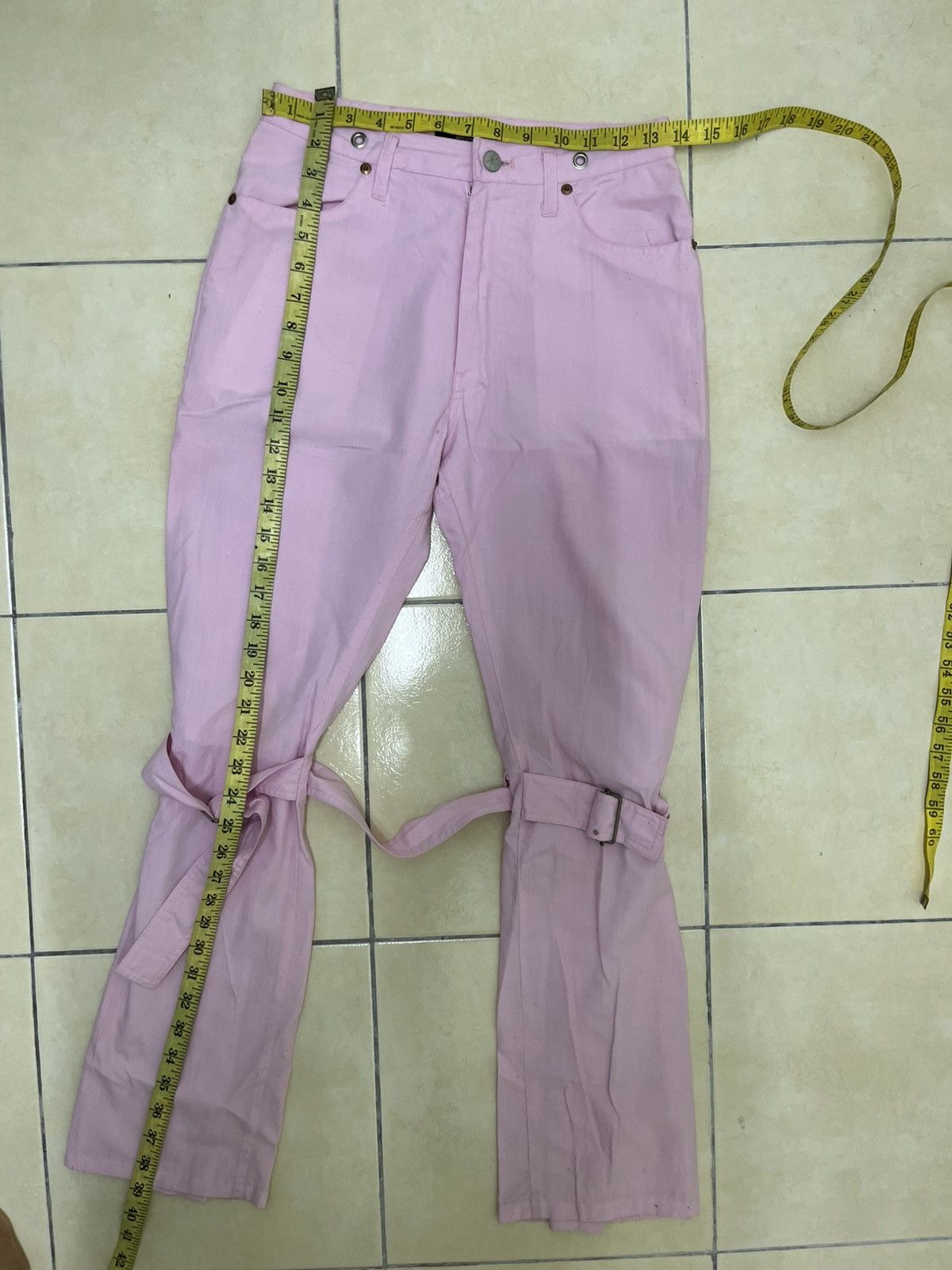 Other Super Lover (Lovers Rock) Pink Utility Bondage Pants Size 27" / US 4 / IT 40 - 8 Thumbnail