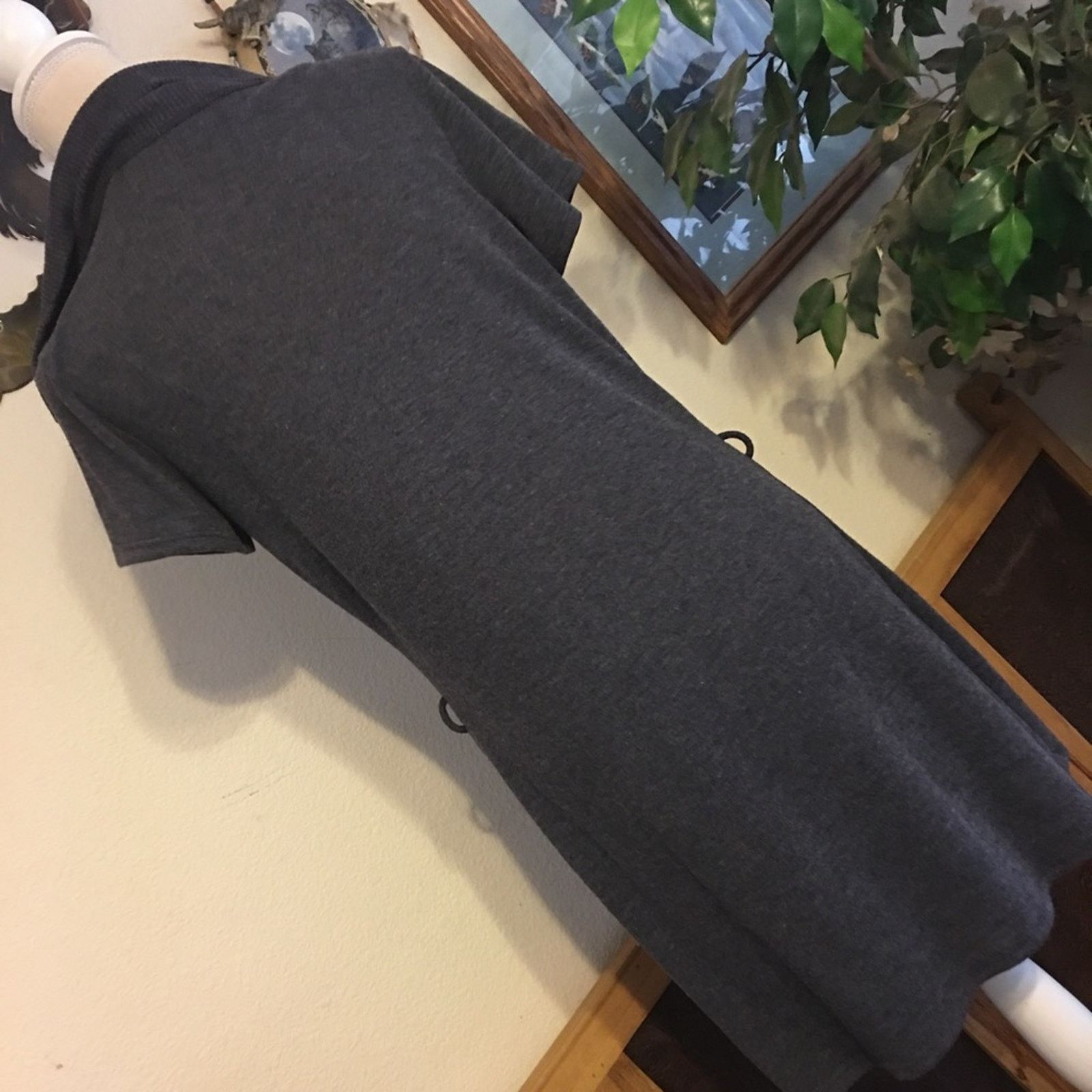 Other Tempted gray short sleeve tunic sweater XL Size XL / US 12-14 / IT 48-50 - 6 Thumbnail