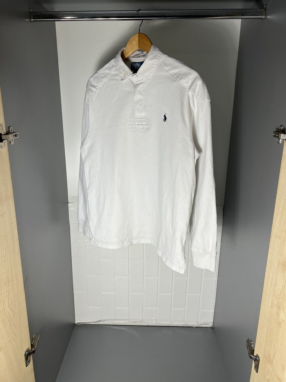 Polo Ralph Lauren VINTAGE POLO RALPH LAUREN RETRO RUGBY CLASSIC CASUAL Y2K 90s Size US L / EU 52-54 / 3 - 12 Thumbnail