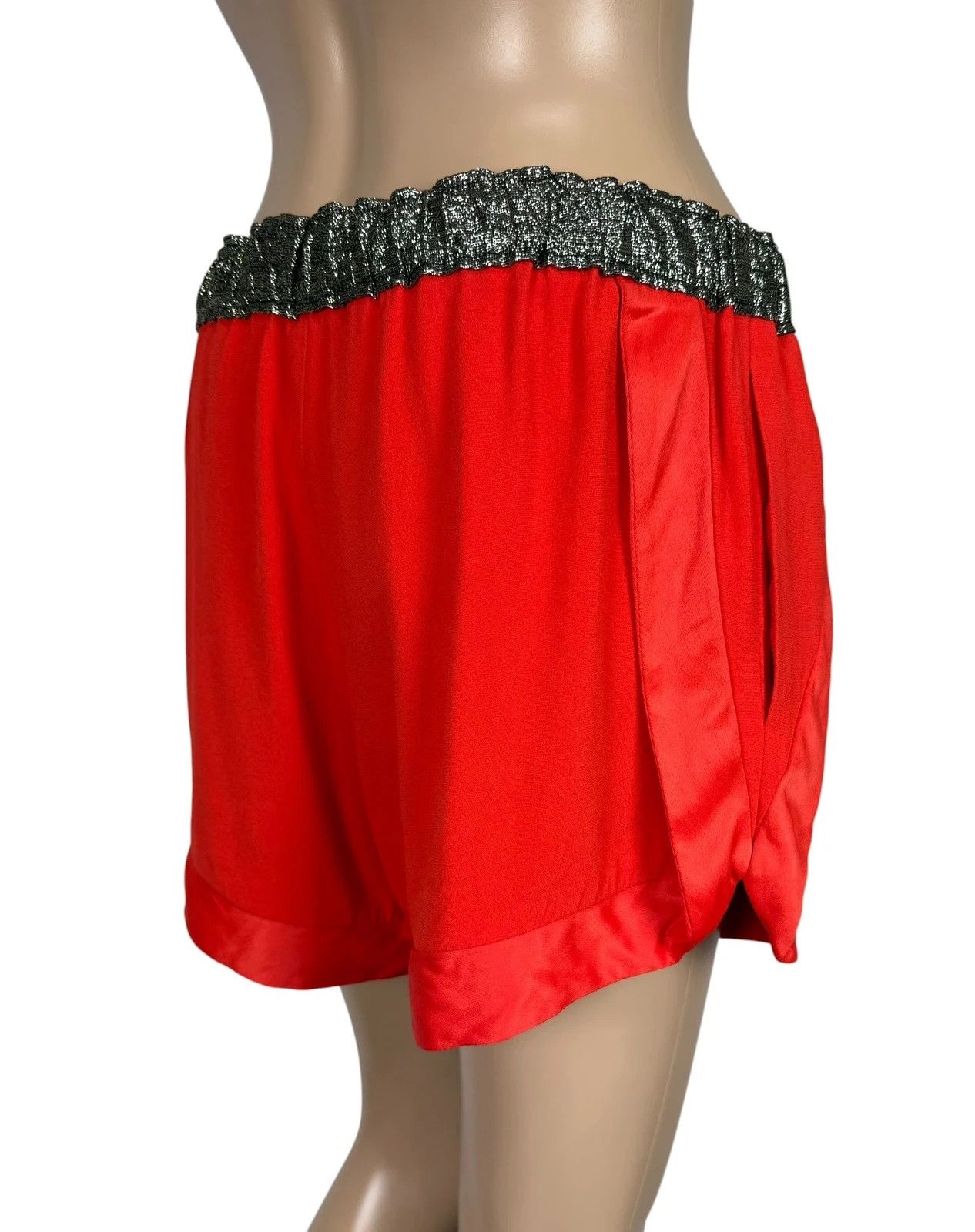 Sandro Sandro Silk Cotton Shorts size 3 Size 30" / US 8 / IT 44 - 6 Thumbnail