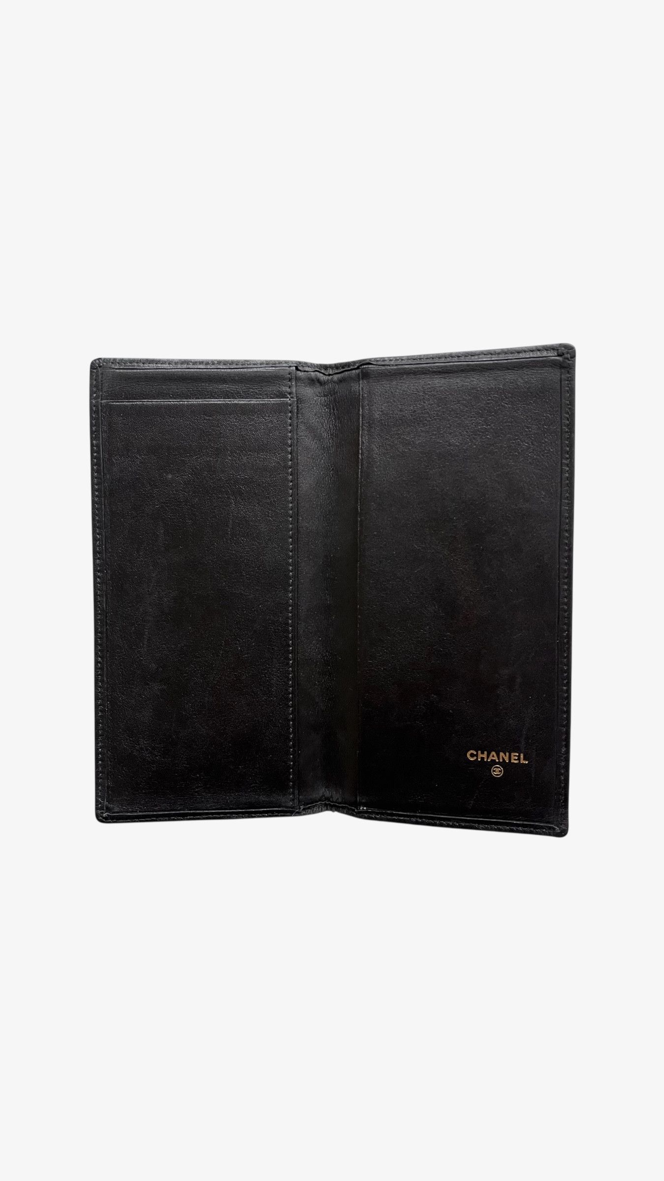 Chanel Vintage Y2K Chanel Black Quilted Leather Planner Size ONE SIZE - 2 Thumbnail