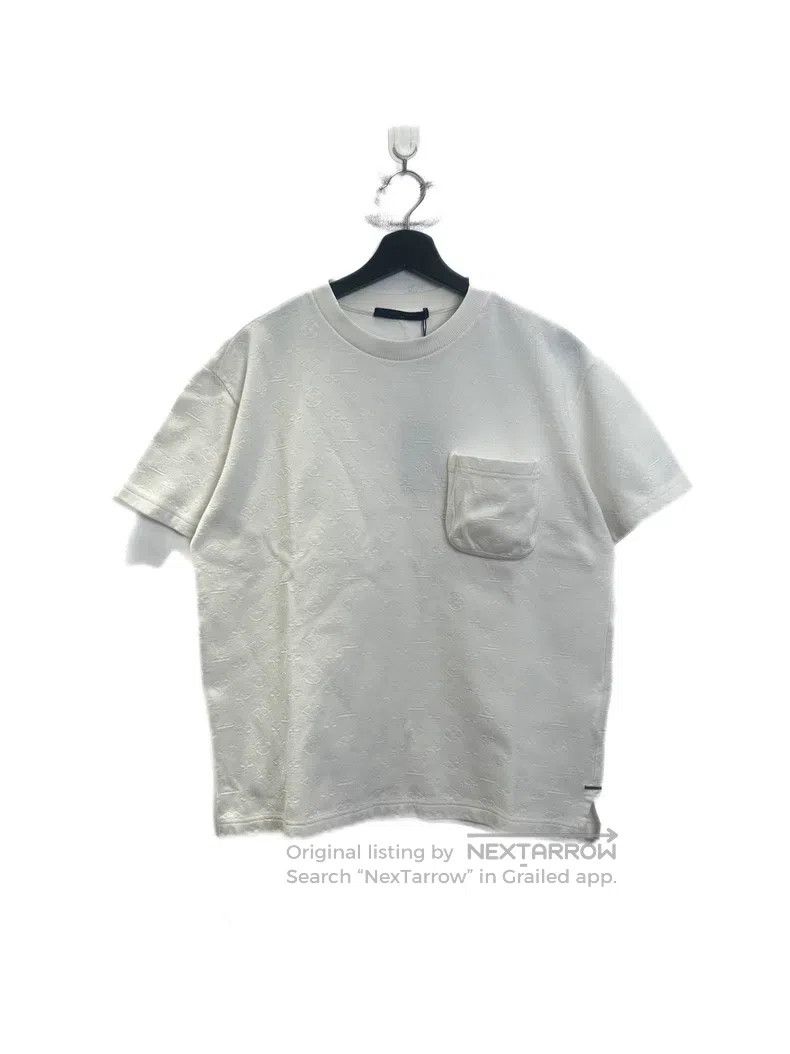 Louis Vuitton Louis Vuitton White dark print pocket short sleeve Size US S / EU 44-46 / 1 - 1 Thumbnail