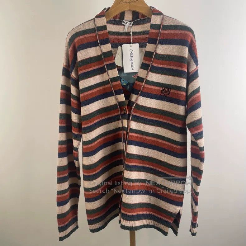 Loewe Loewe Colorful Striped Knit Sweater Size M / US 6-8 / IT 42-44 - 1 Thumbnail