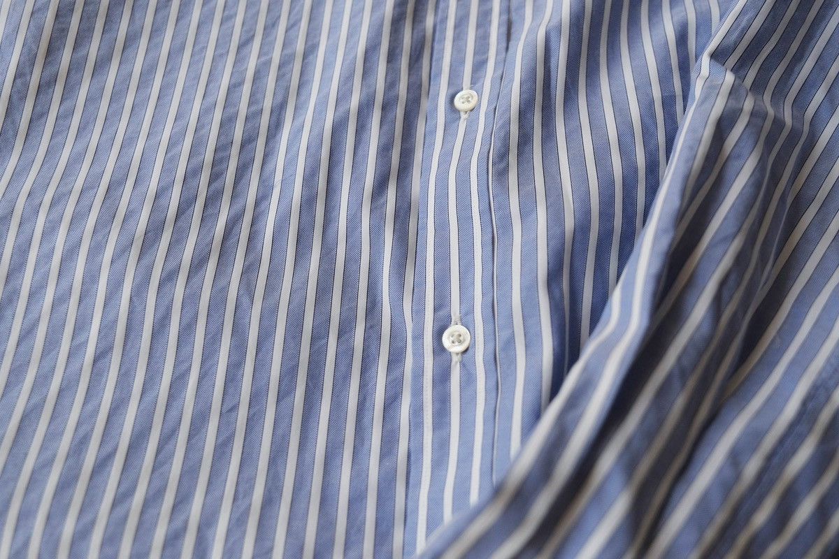Japanese Brand HEUGN Shirt 034 Rob Band Collar Shirt Size US L / EU 52-54 / 3 - 9 Thumbnail