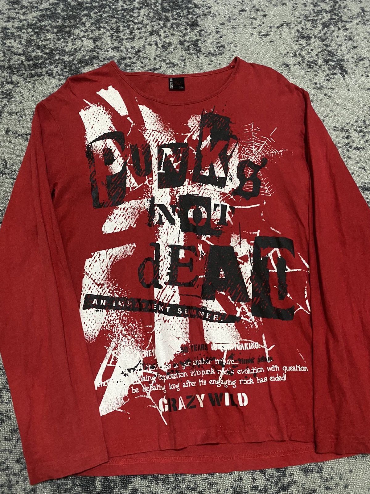 Hysteric Glamour × Japanese Brand Y2k The Breakers punk longsleeve Size US L / EU 52-54 / 3 - 2 Thumbnail