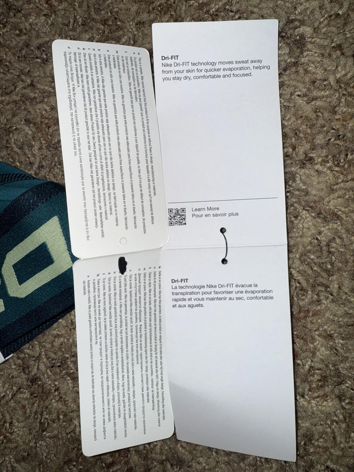 Nike Jordan Sport Women's 5" Compression Shorts Sample Size 26" / US 2 / IT 38 - 10 Thumbnail
