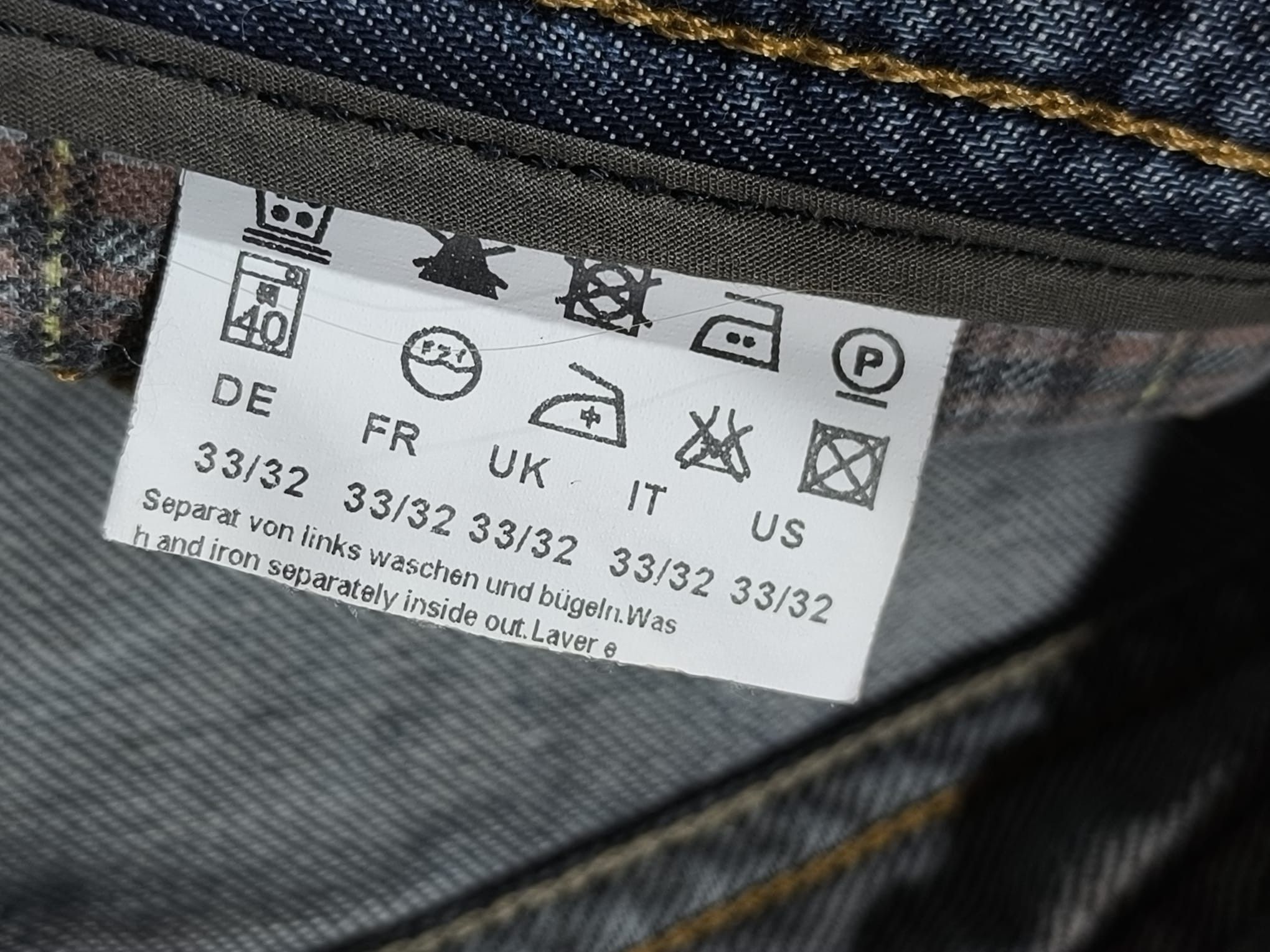 Hugo Boss boss faded distressed jeans rick owens balenciaga Size US 33 - 8 Thumbnail