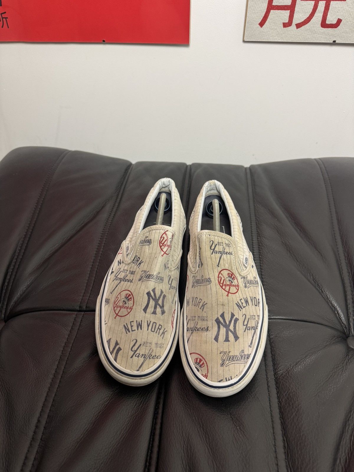 Vans VANS x MLB “New York Yankees” Slip On Sneakers Low Top Rare Size US 8.5 / EU 41-42 - 1 Thumbnail