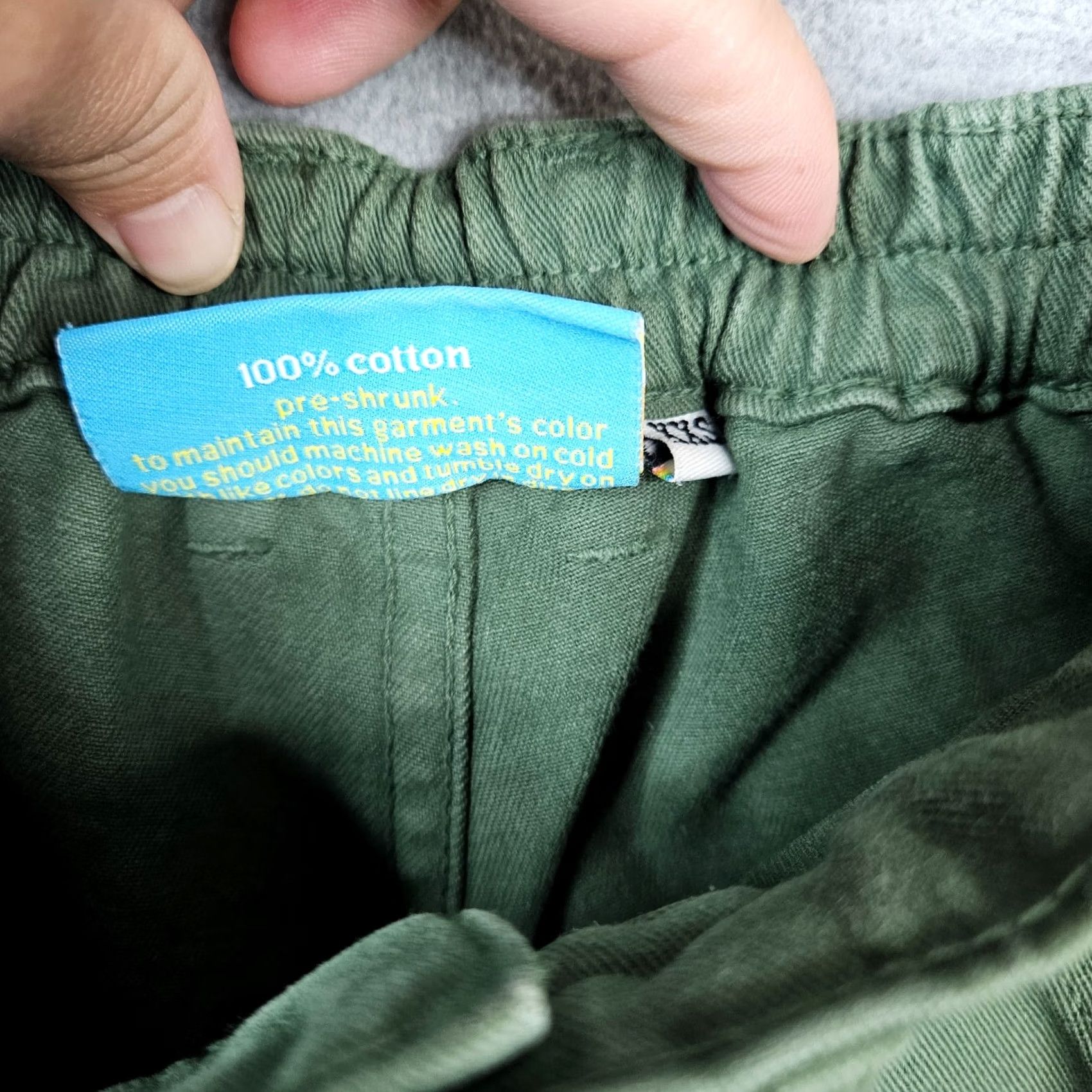 Big Bud Press Big Bud Press Grassy Green Work Pants Solid Cotton Pockets XXS Women's Casual Pants Front Pockets Cotton Workwear Slim Straight NYL? Size 24" / US 00 / IT 34 - 6 Thumbnail