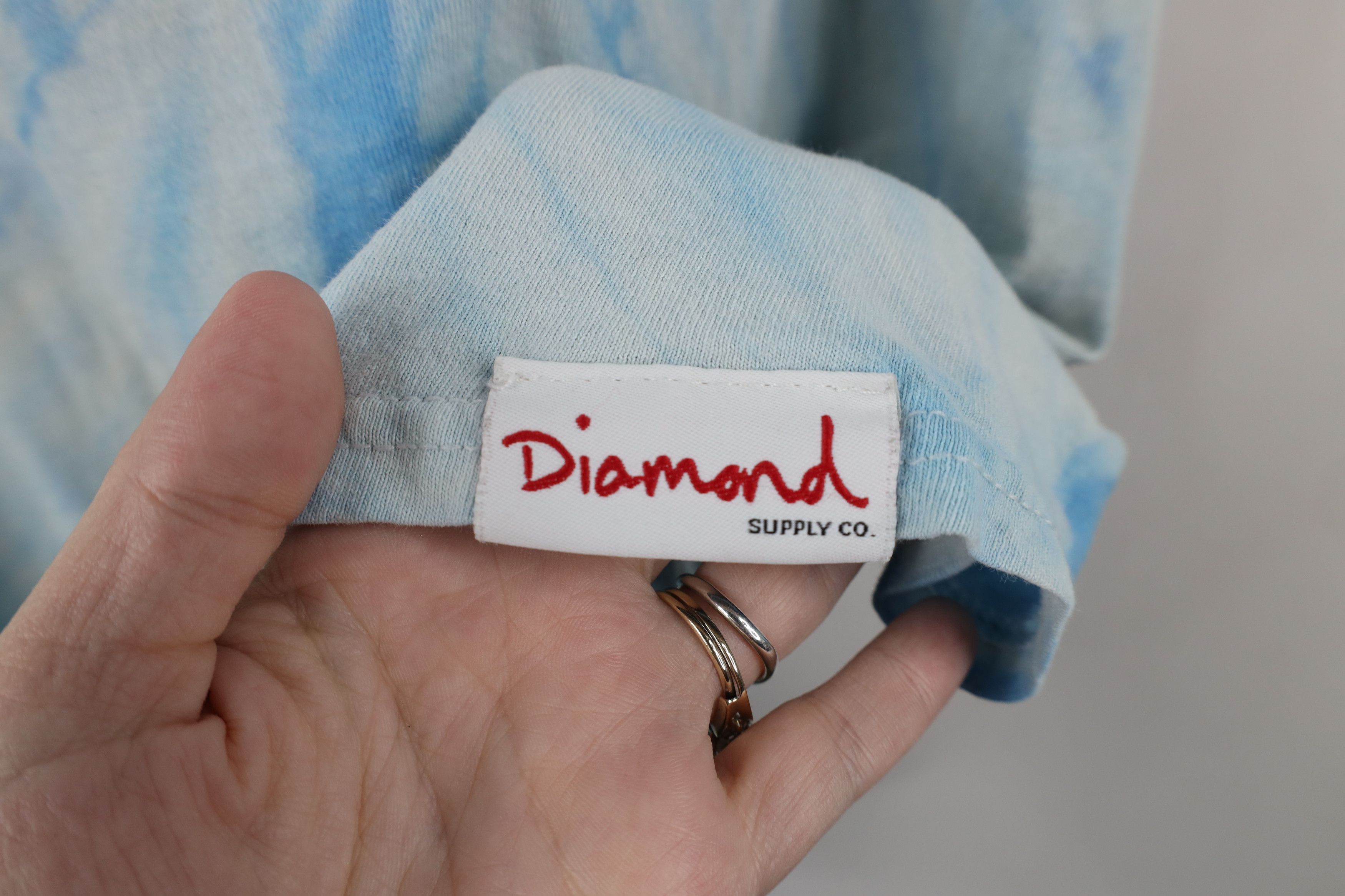 Diamond Supply Co. × Vintage Vintage Diamond Supply Co Spell Out Skateboard T-Shirt Size US M / EU 48-50 / 2 - 4 Thumbnail