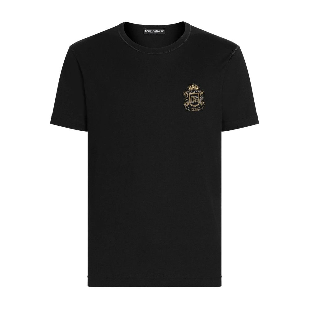 Dolce & Gabbana Dolce & Gabbana BLACK T-Shirts & Vests - T-Shirts Size US L / EU 52-54 / 3 - 1 Thumbnail