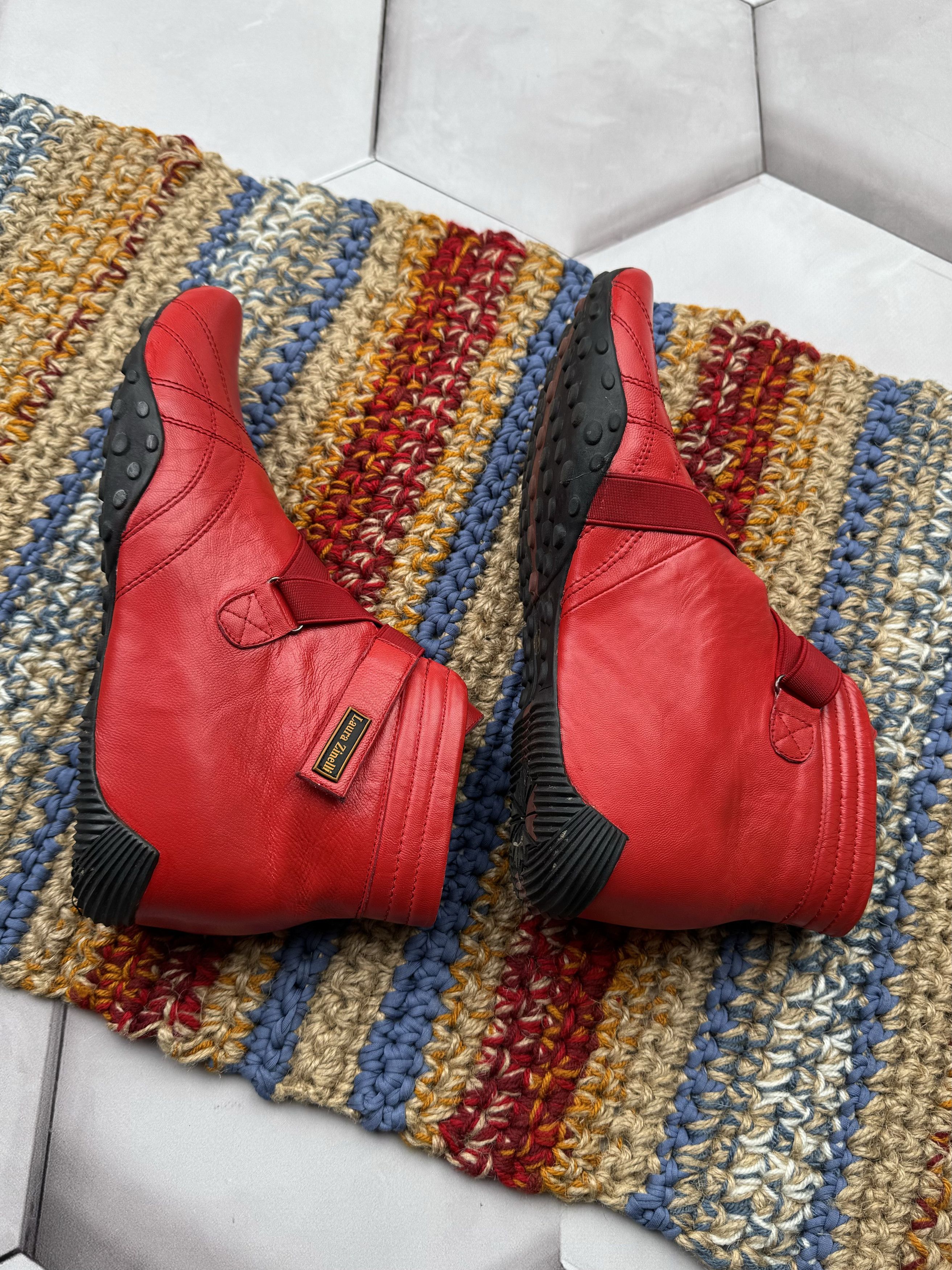 Hysteric Glamour Vintage Futuristic Leather Boots (E4) Size US 9 / IT 39 - 3 Thumbnail