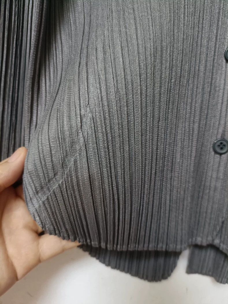 Issey Miyake Issey Miyake size:3 Grey cardigan Size XS / US 0-2 / IT 36-38 - 5 Thumbnail