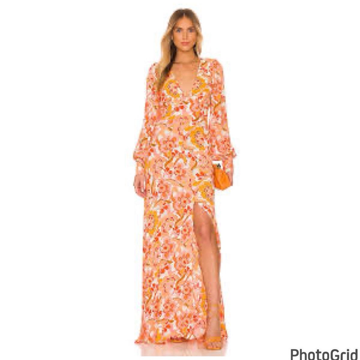 Revolve AFRM Floral Maxi Dress