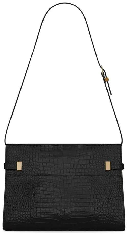 Saint Laurent Paris o1bcso1str1225 Size : OS / Manhattan Crocodile Leather Bag Size ONE SIZE - 2 Thumbnail
