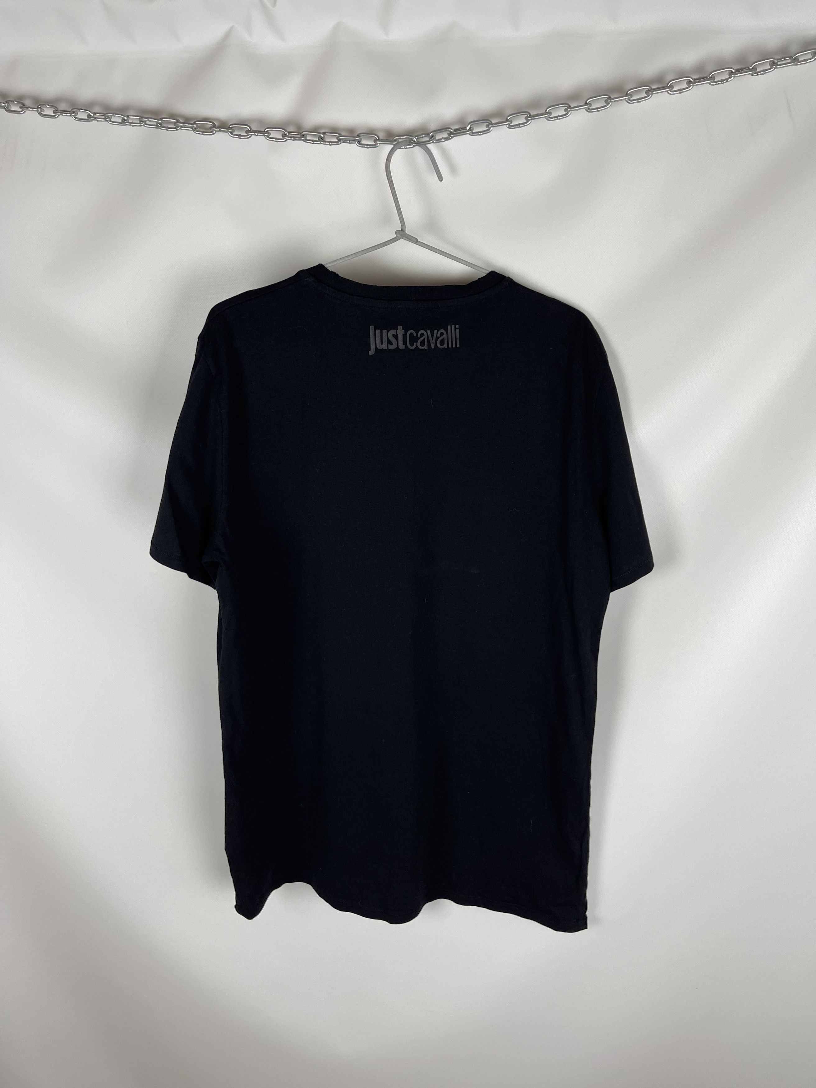 Just Cavalli Just Cavalli Lion animal big logo print tee shirt Size US XL / EU 56 / 4 - 6 Thumbnail