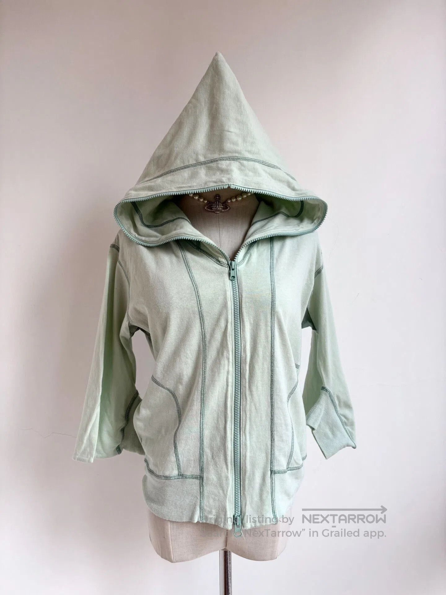 Vivienne Westwood Vivienne Westwood Mint Green Hoodie. Size M / US 6-8 / IT 42-44 - 2 Thumbnail