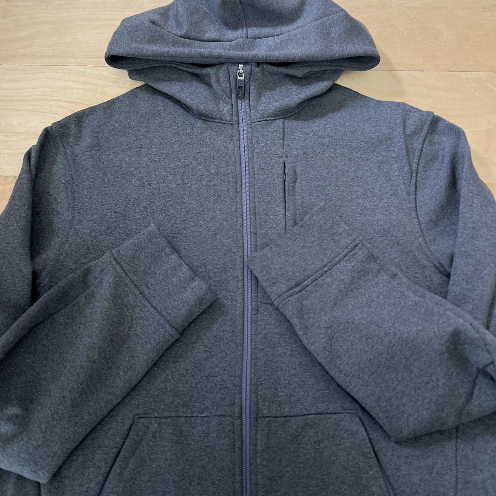 Lululemon Lululemon City Sweat Zip Hoodie Small Gray Hooded Utility Athleisure Workout Shirt Mens XS? Size US S / EU 44-46 / 1 - 4 Thumbnail