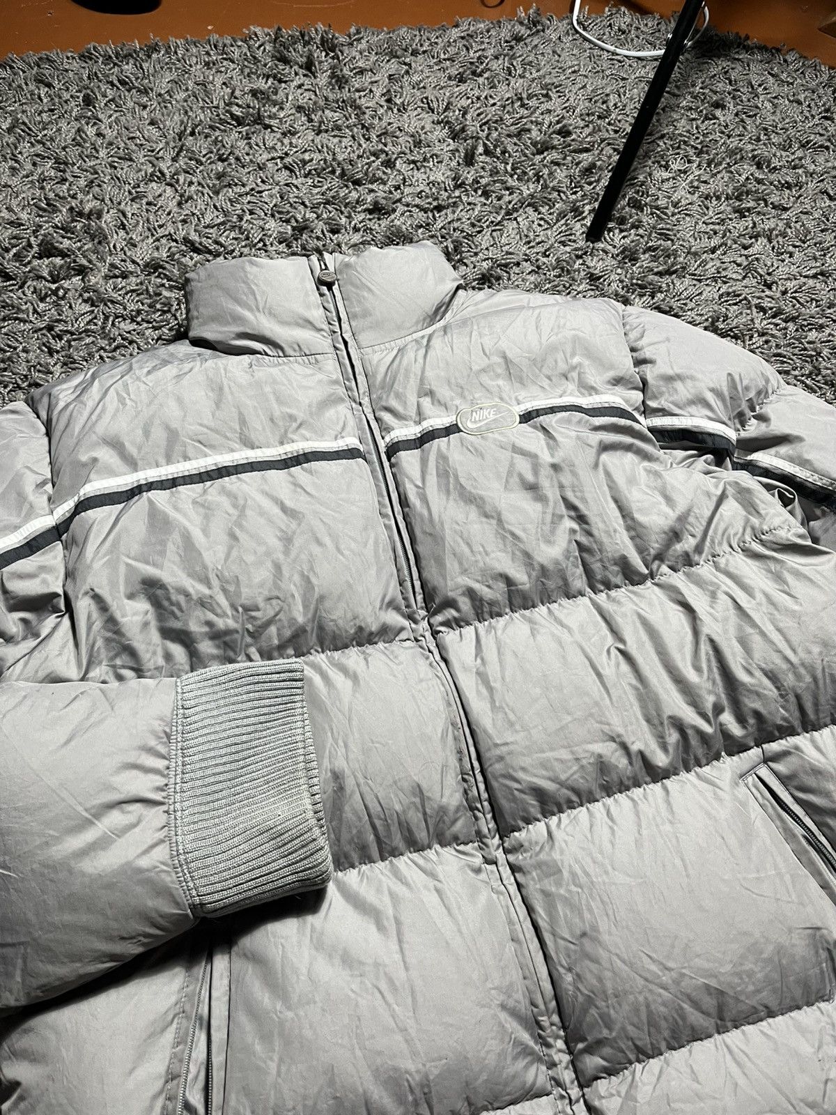Nike NIKE VINTAGE Y2K NYLON WINTER PUFFER Size US XL / EU 56 / 4 - 2 Thumbnail