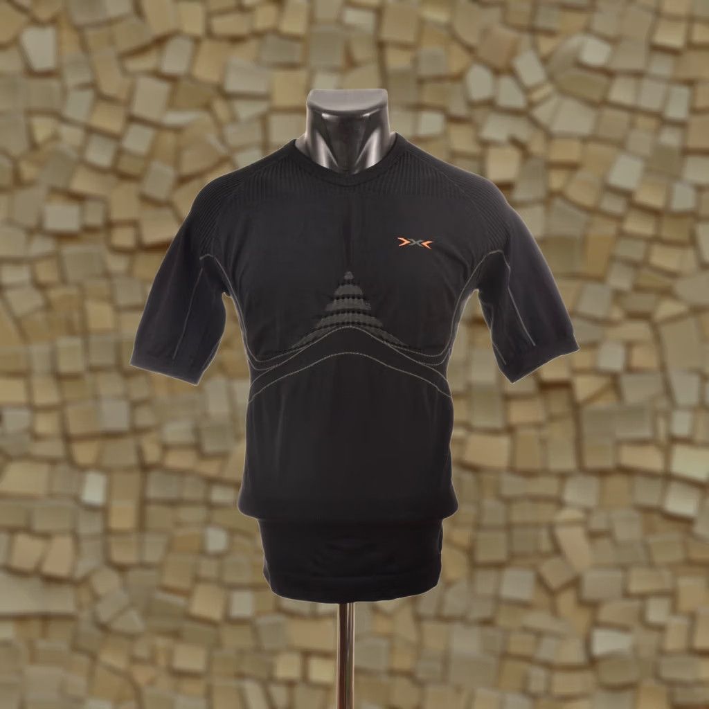 Vintage X-Bionic P.V 2.1 Thermal Compression T-Shirt Jersey Man S/M Black Short Sleeve Made in Italy Size Man S/M Clothing Shirt Mens Size US M / EU 48-50 / 2 - 1 Thumbnail