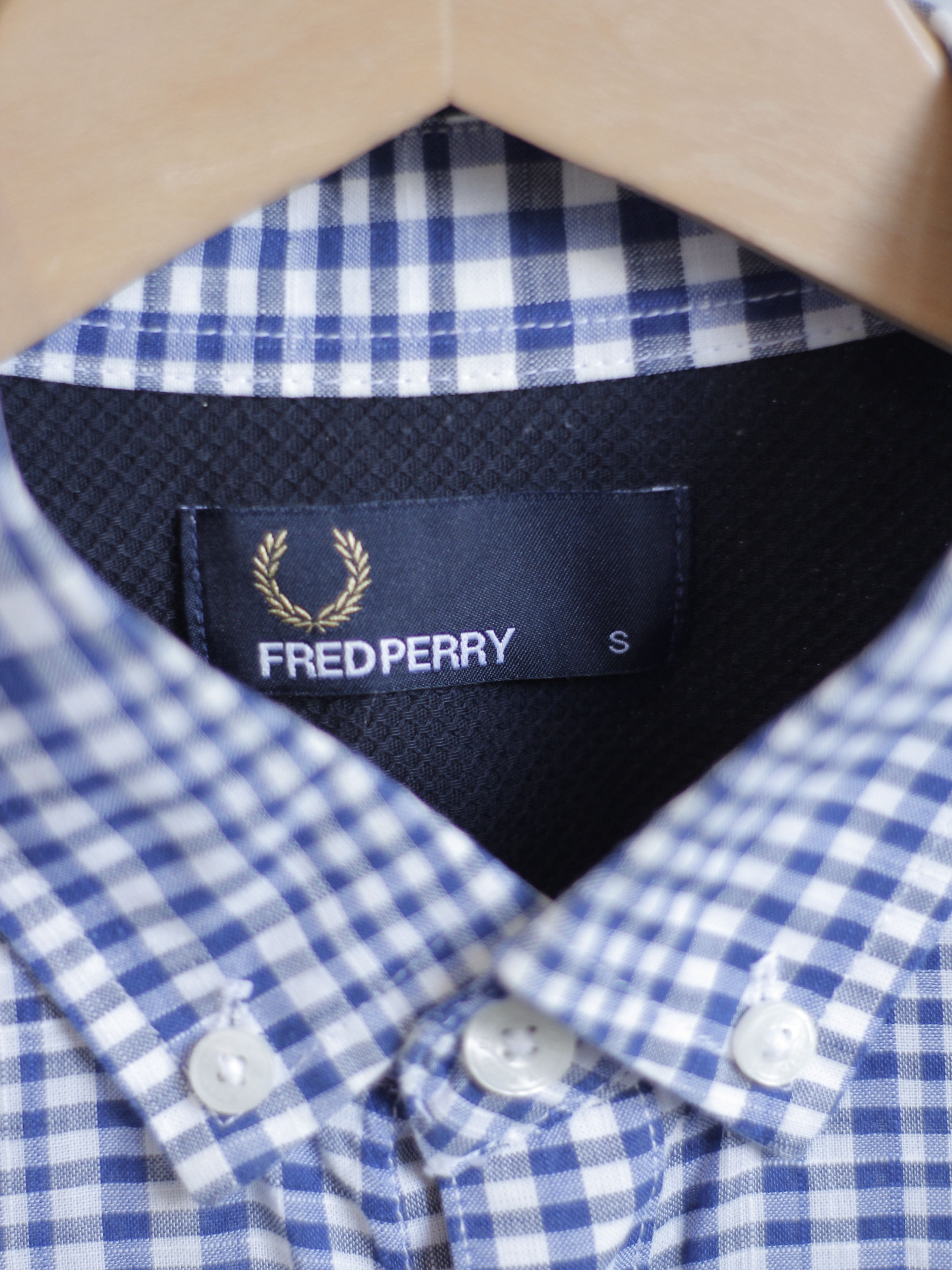 Fred Perry FRED PERRY BUTTON UP SHIRT CHECKERED CHECK S M MENS Size US S / EU 44-46 / 1 - 4 Thumbnail