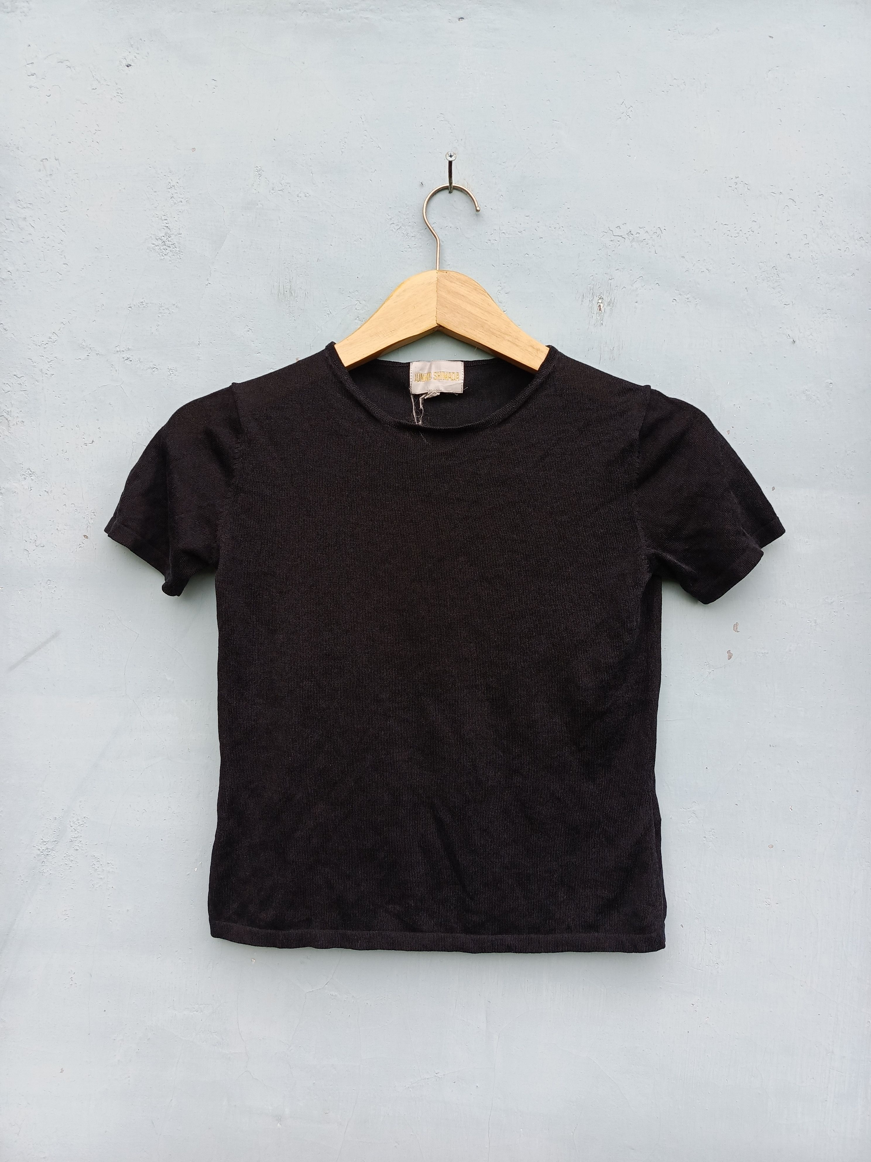 Japanese Brand Junko shimada black crop top Size M / US 6-8 / IT 42-44 - 4 Thumbnail