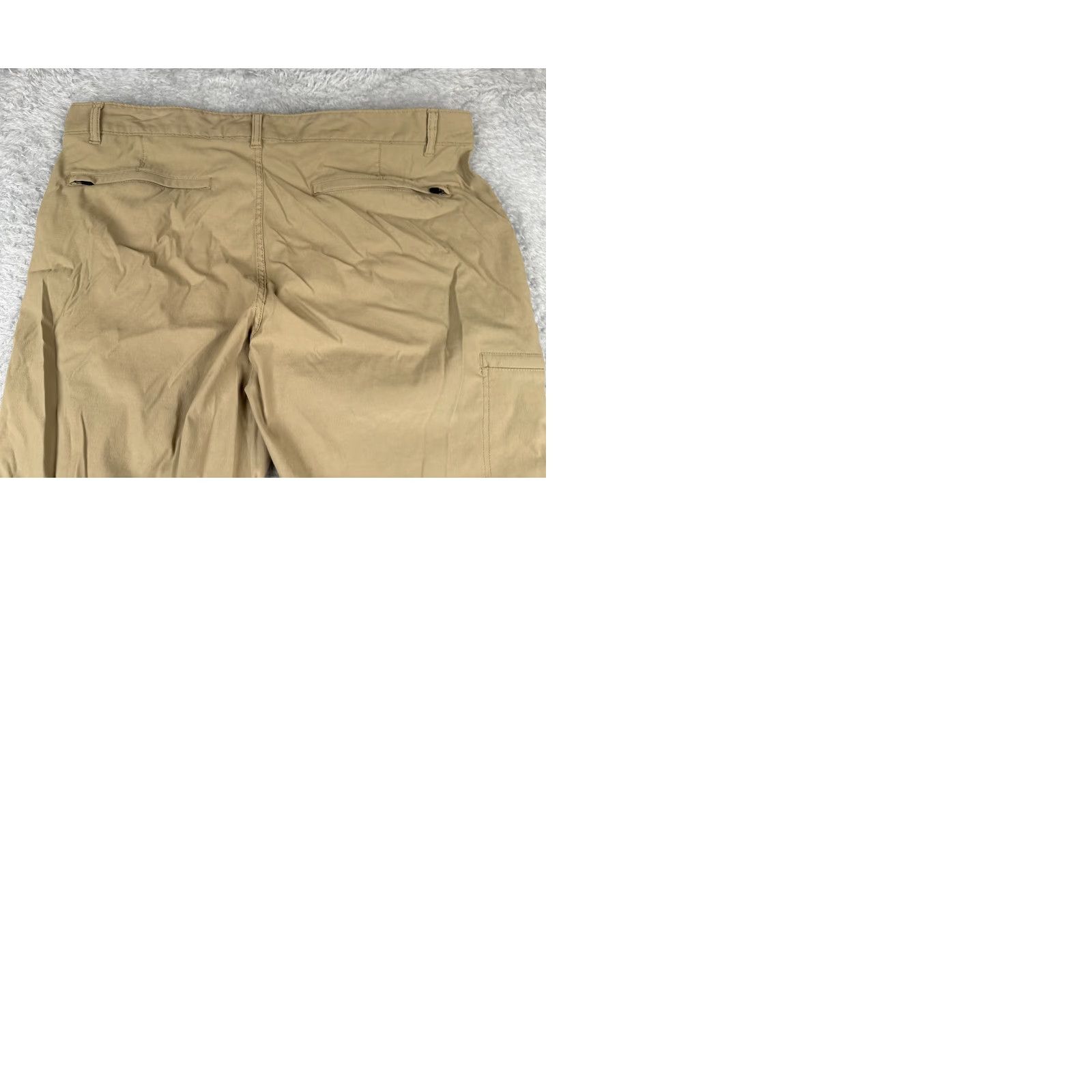 Vintage UB Tech Pants Men 38 Beige Straight Leg Cargo Pocket Nylon Hike Camp 38x30 Size US 38 / EU 54 - 10 Thumbnail