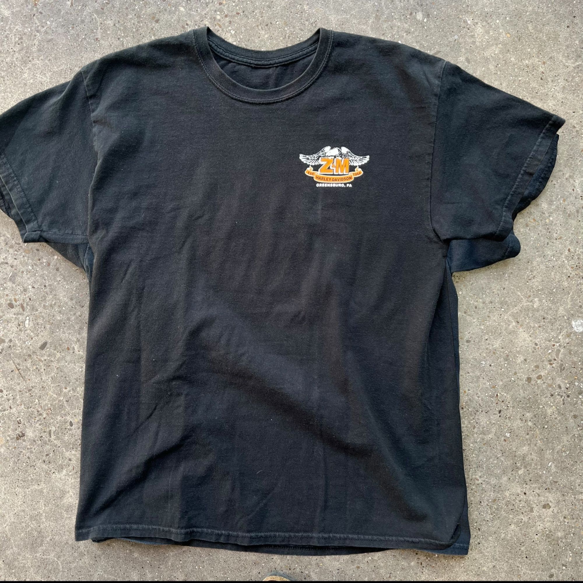 Harley Davidson × Vintage Vintage Y2K Z&M Harley Davidson Tee Size US M / EU 48-50 / 2 - 2 Thumbnail