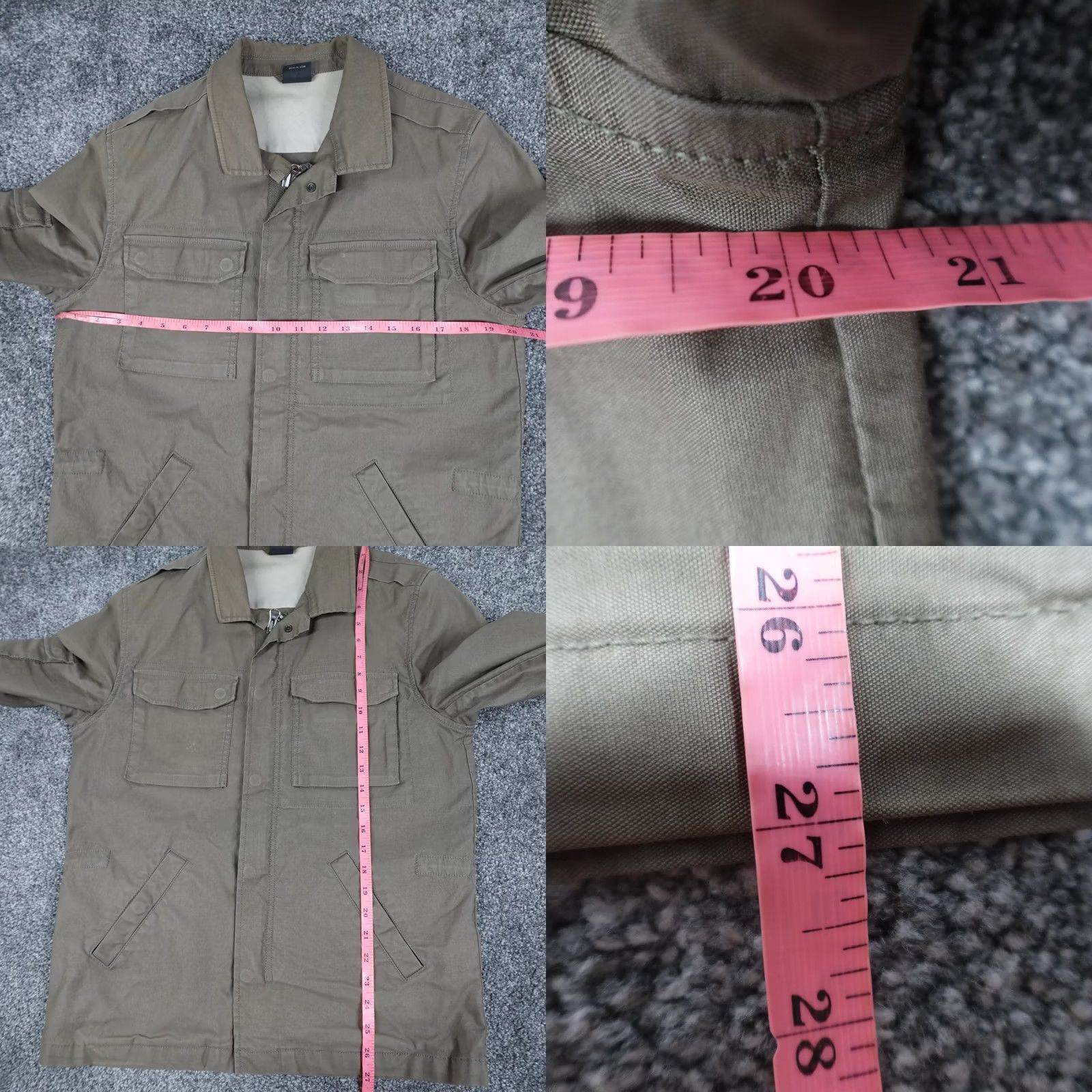 Gap Gap Jacket Coat Green Medium Men's Canvas Pockets Military Size US M / EU 48-50 / 2 - 10 Thumbnail